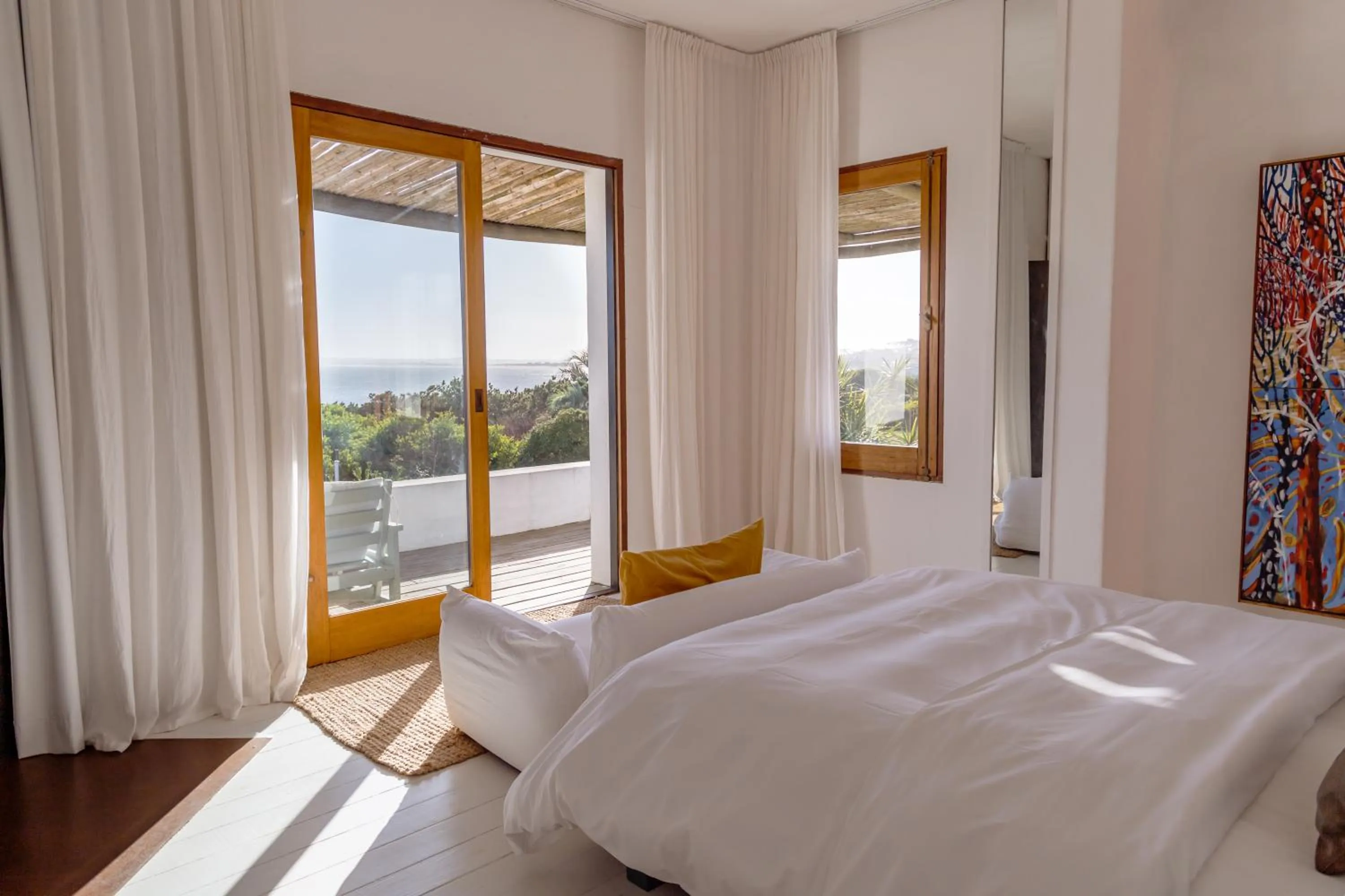 Bed in Posada del Faro