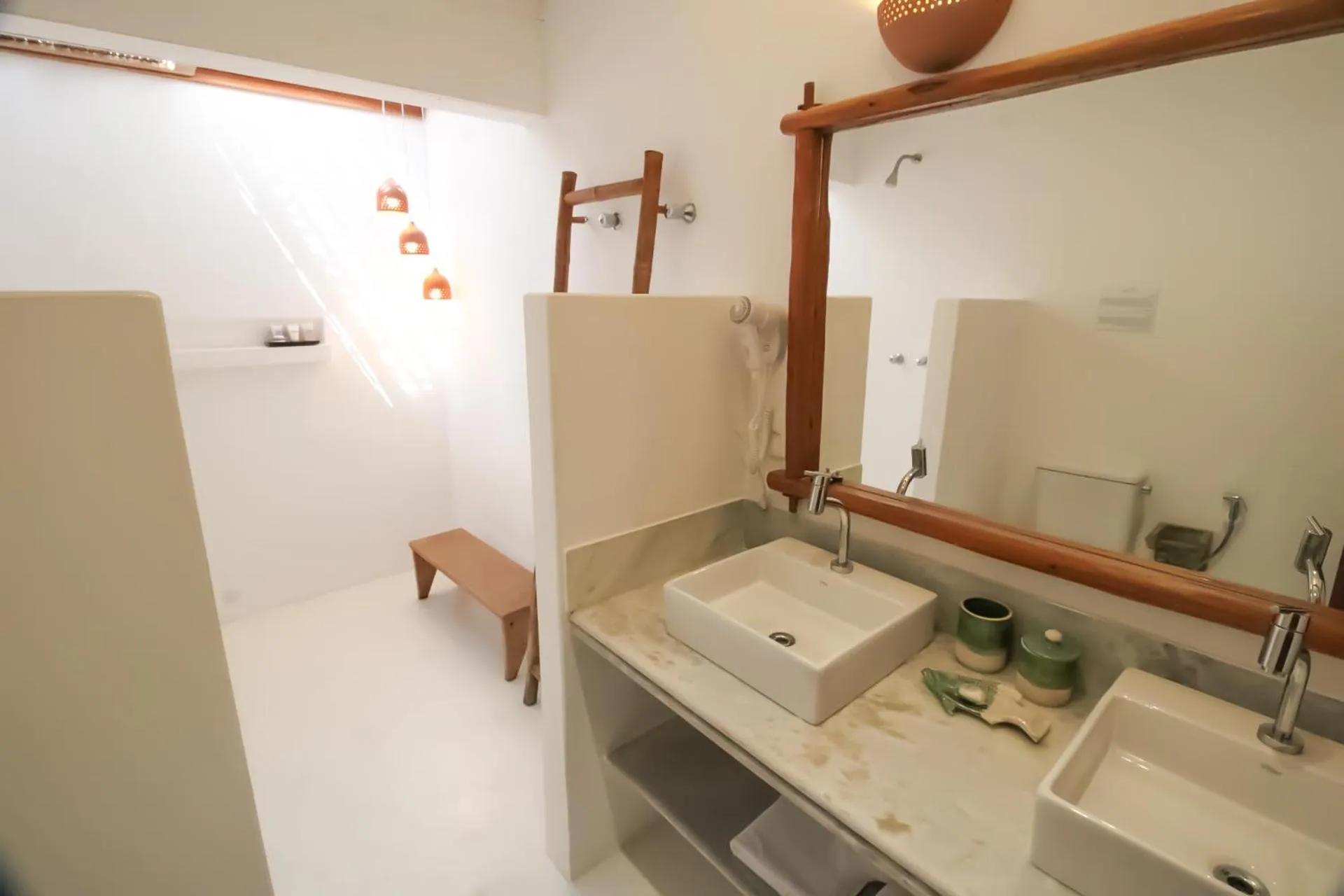 Bathroom in Pousada Outeiro