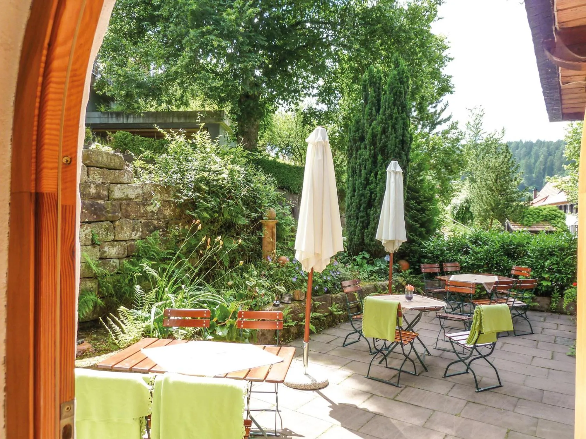 Balcony/Terrace in Oberdeisenhof Land- und Wanderhotel Garni