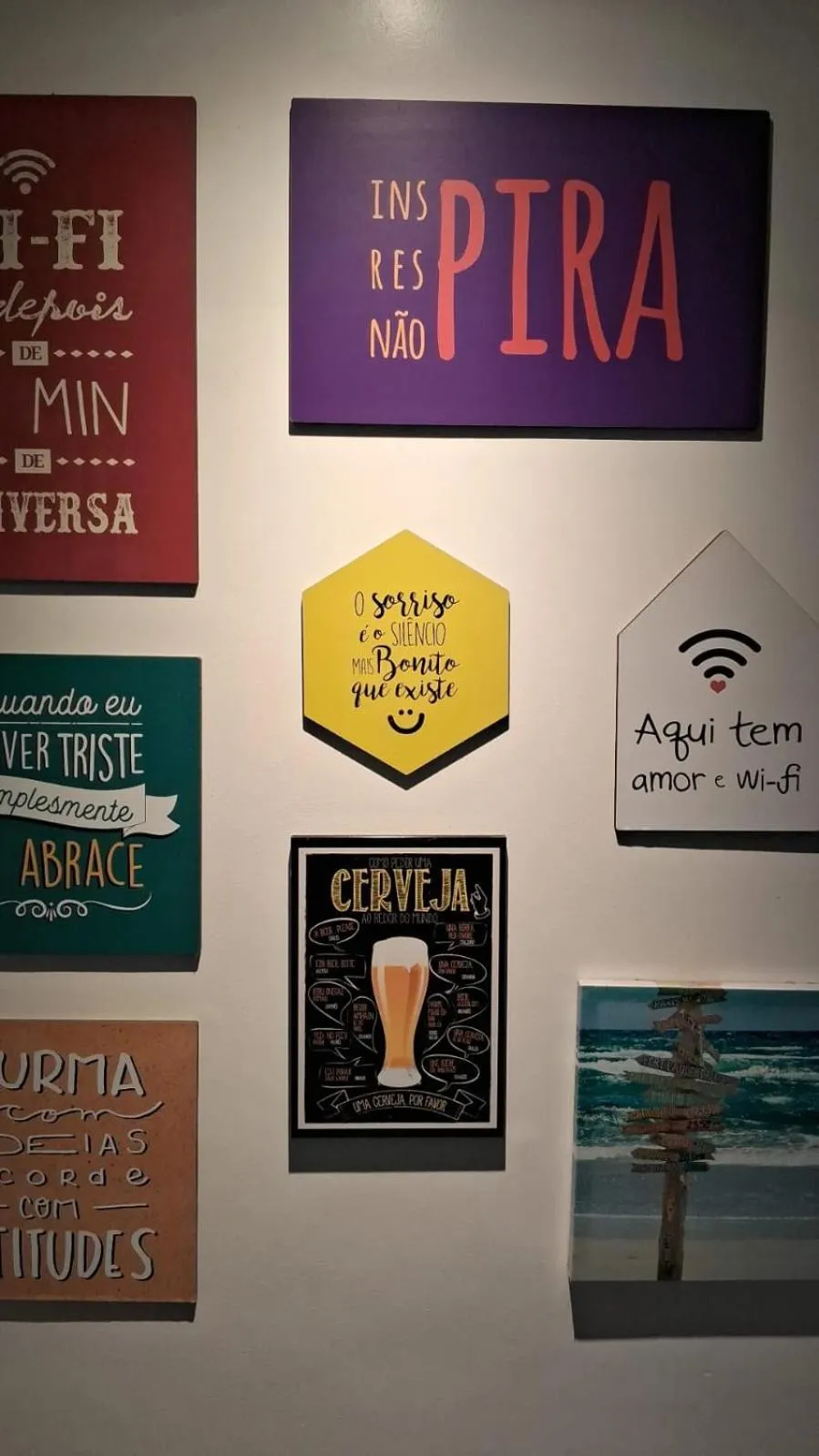 Decorative detail in Pousada Pérola Dourada