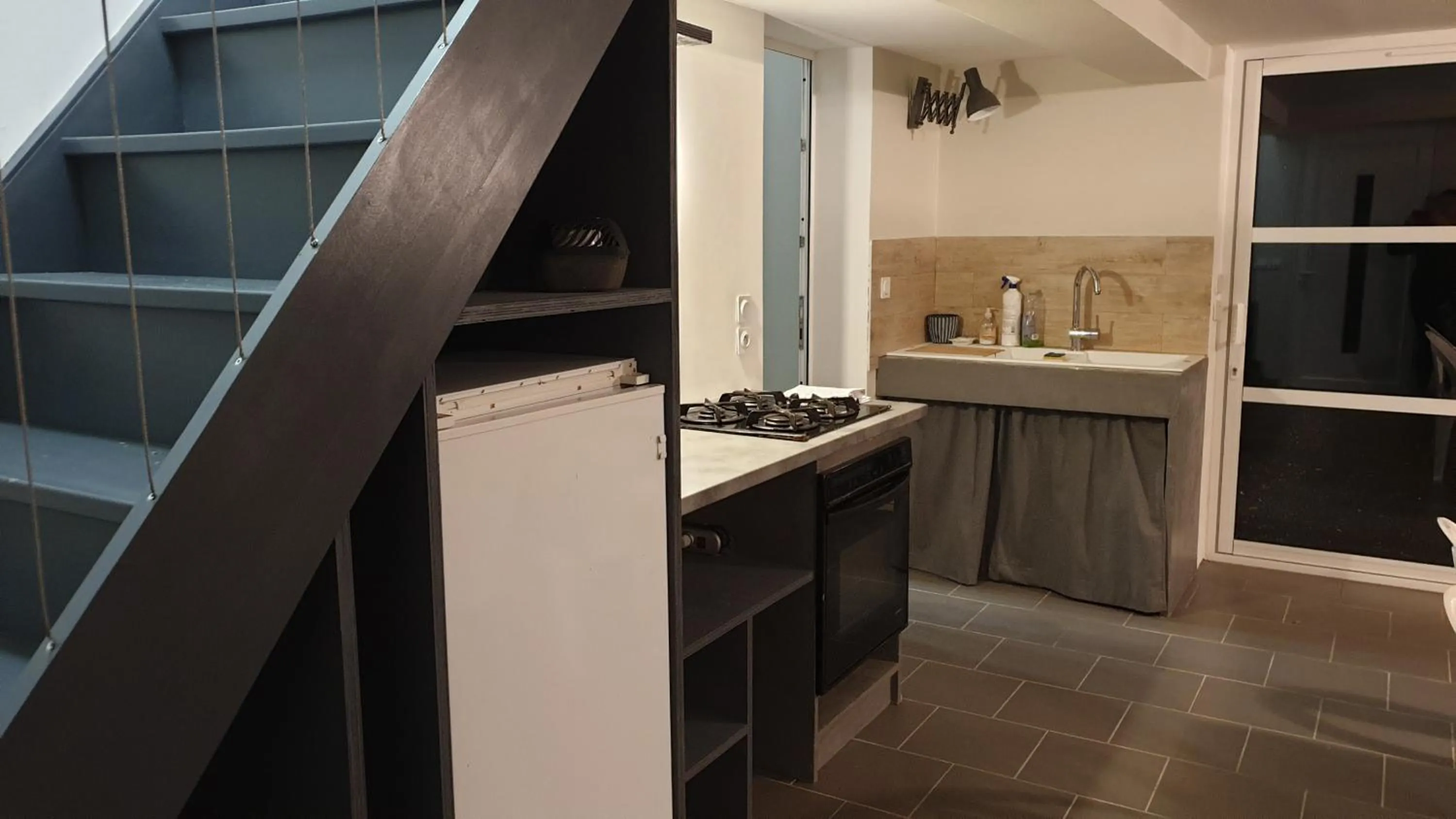 Communal kitchen in Chambres d hotes Couette et Campagne