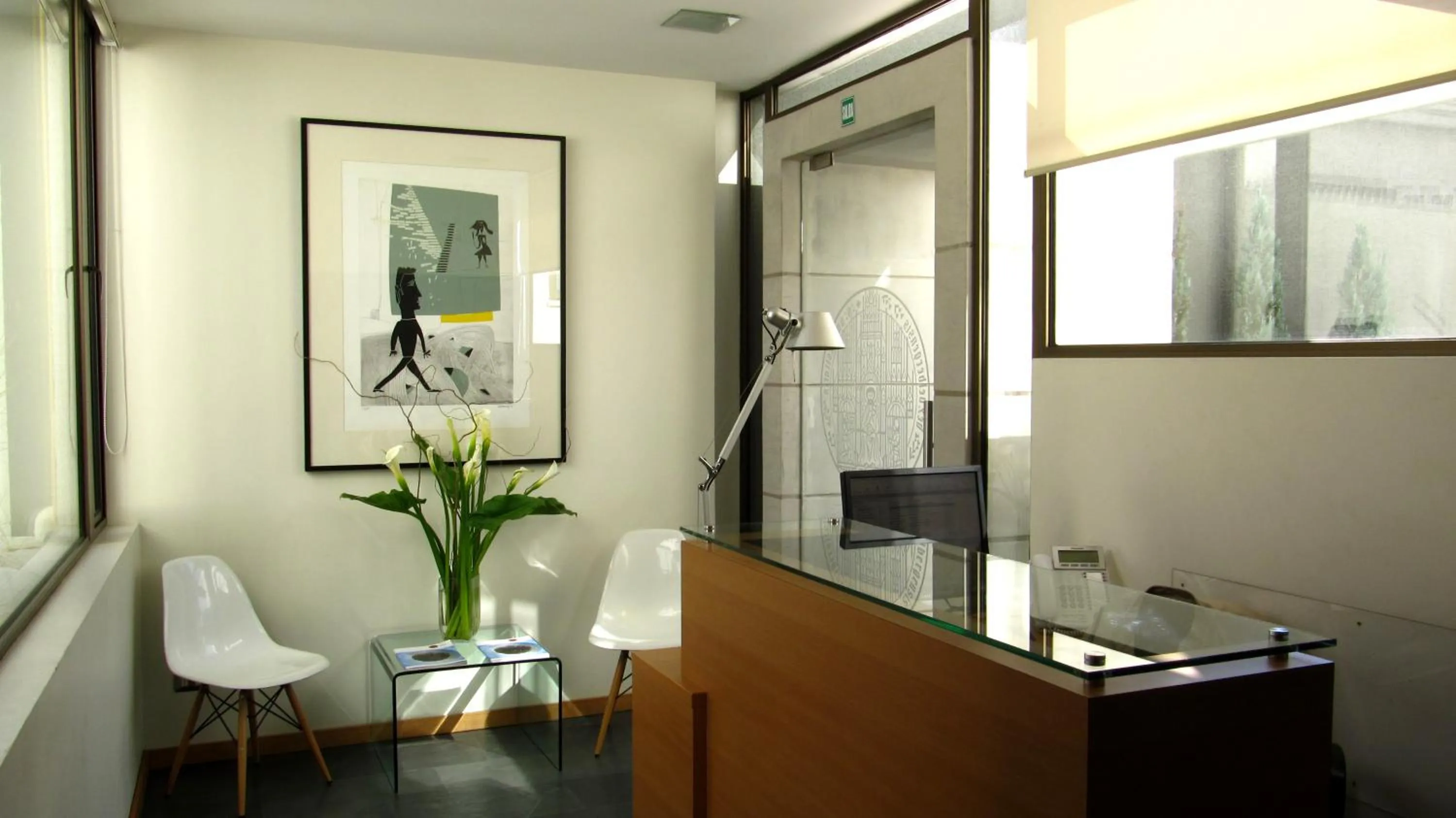 Lobby or reception in Heidelberg Haus Apart Hotel