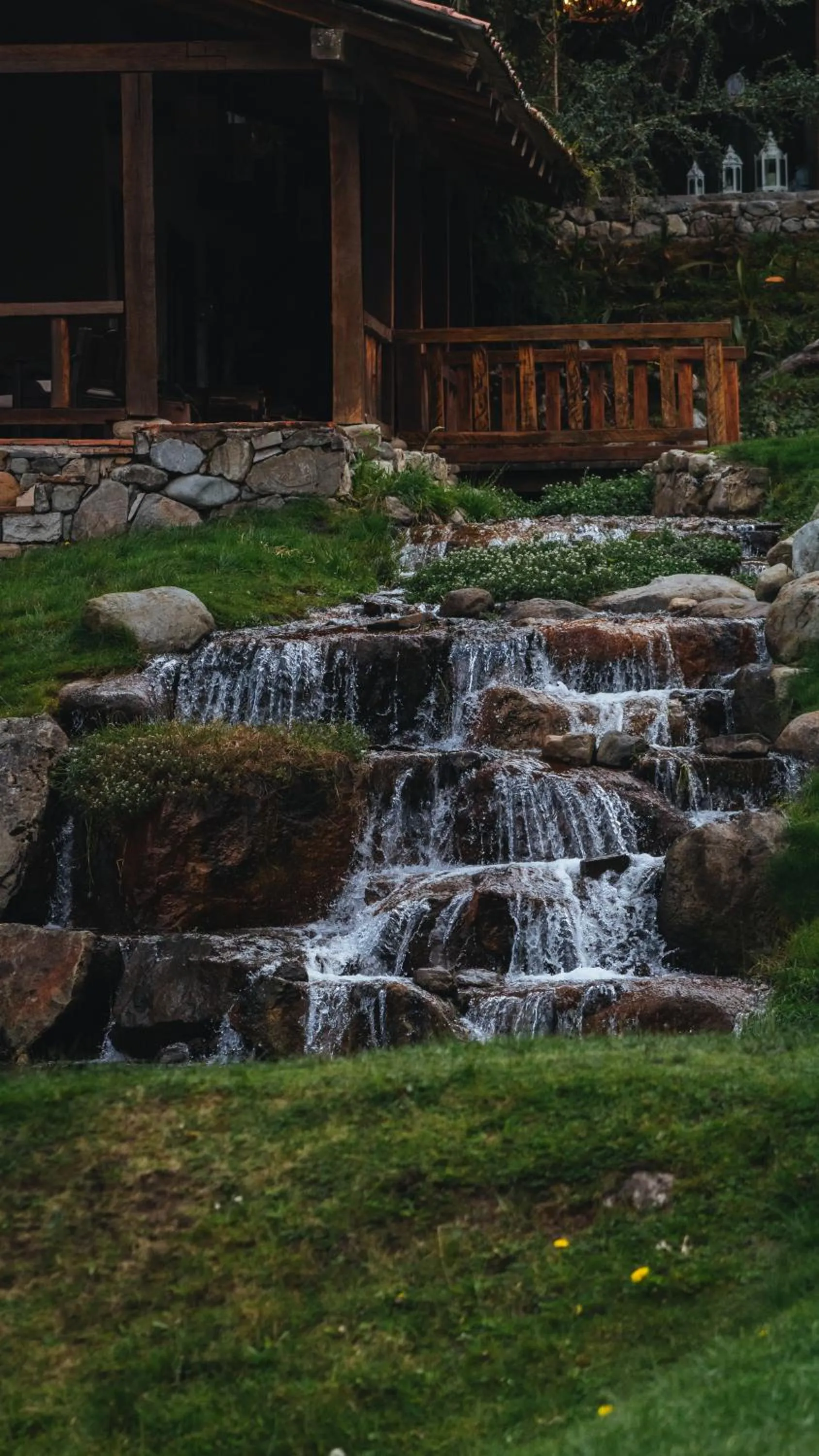 Natural landscape in Hacienda Hostería Dos Chorreras