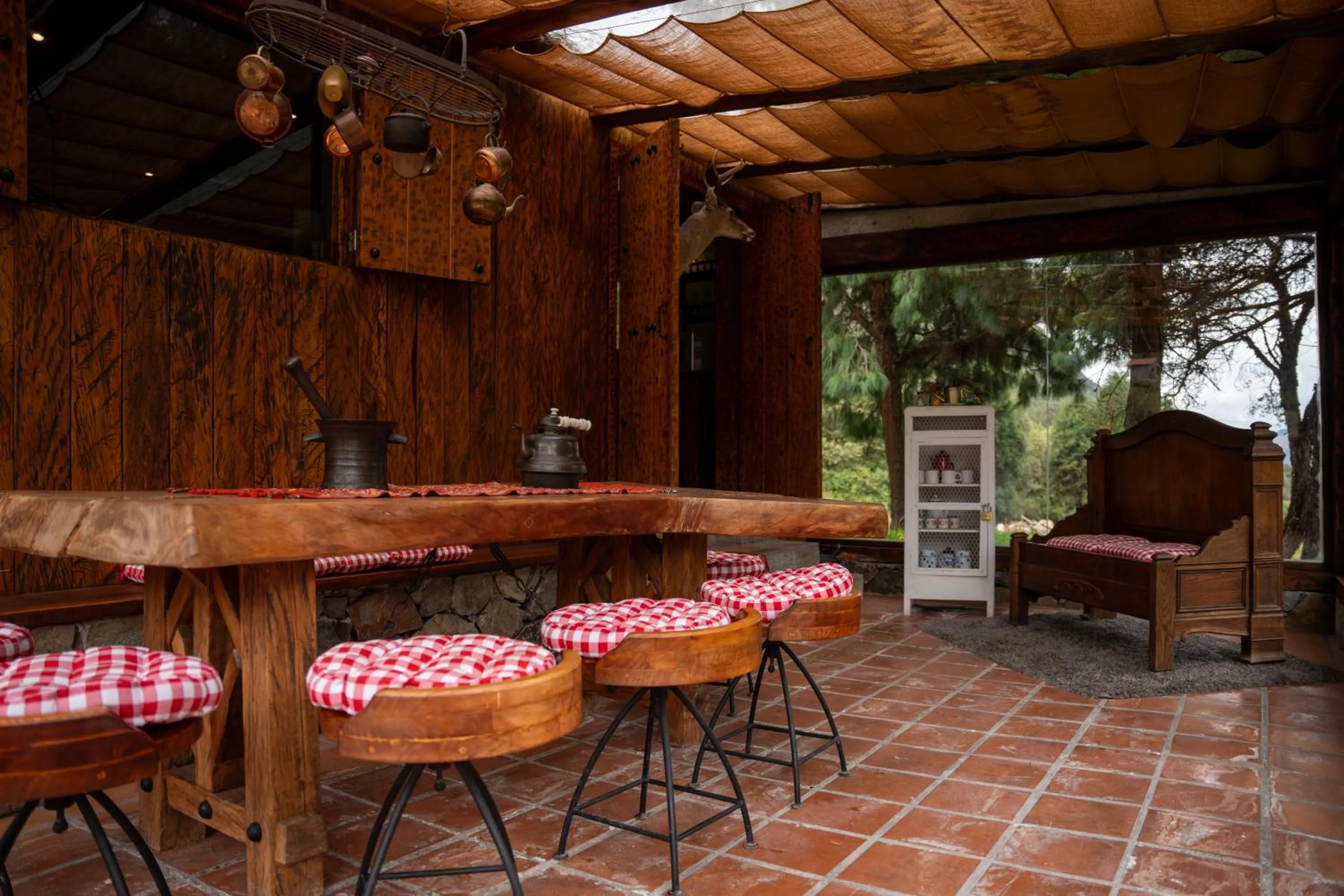 BBQ facilities in Hacienda Hostería Dos Chorreras