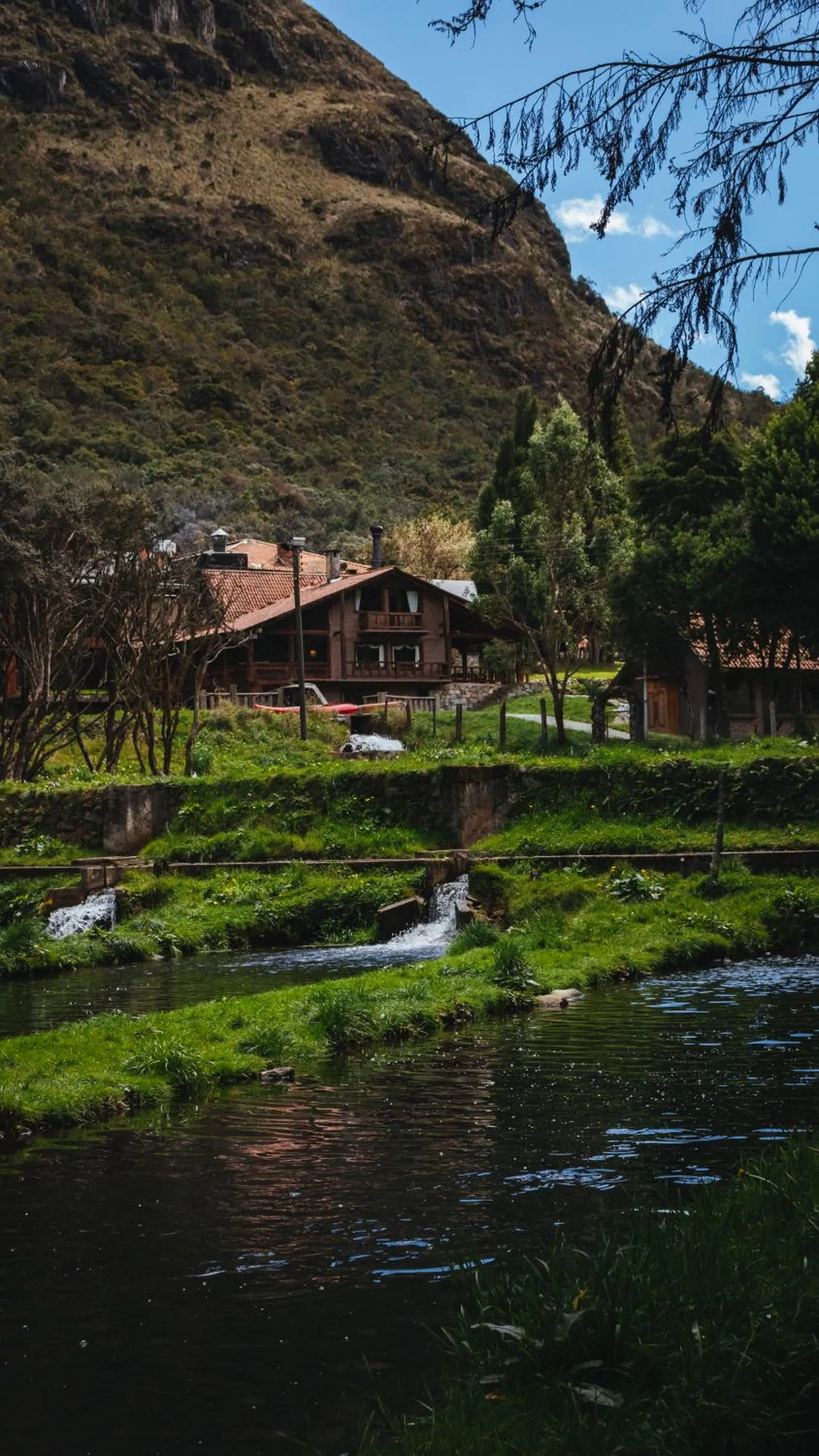 Facade/entrance in Hacienda Hostería Dos Chorreras