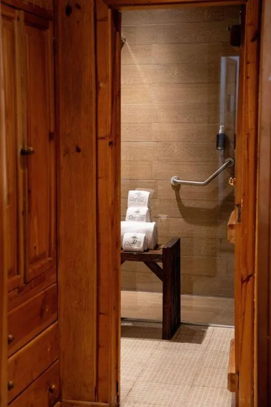 Bathroom in Hacienda Hostería Dos Chorreras