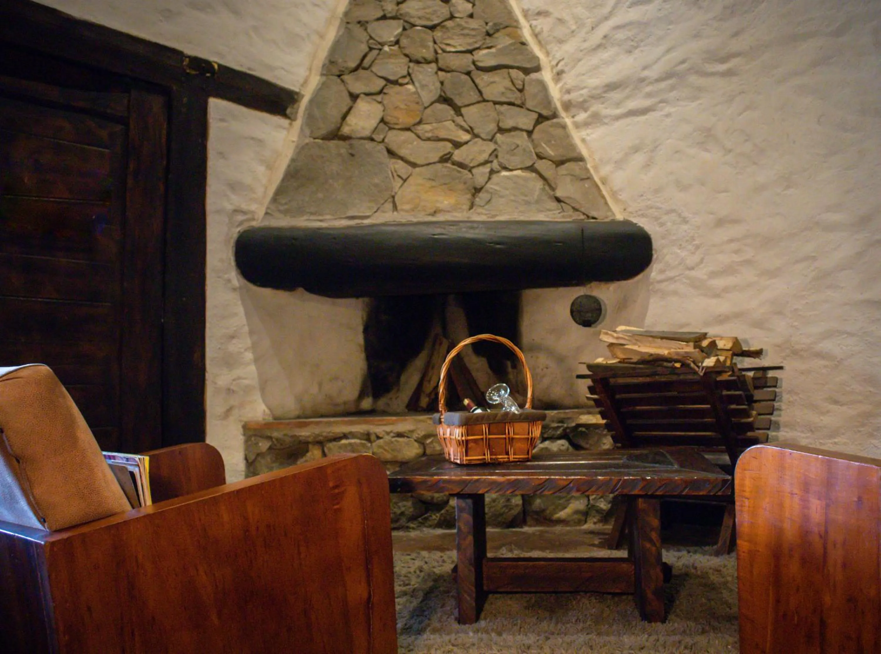 Living room in Hacienda Hostería Dos Chorreras