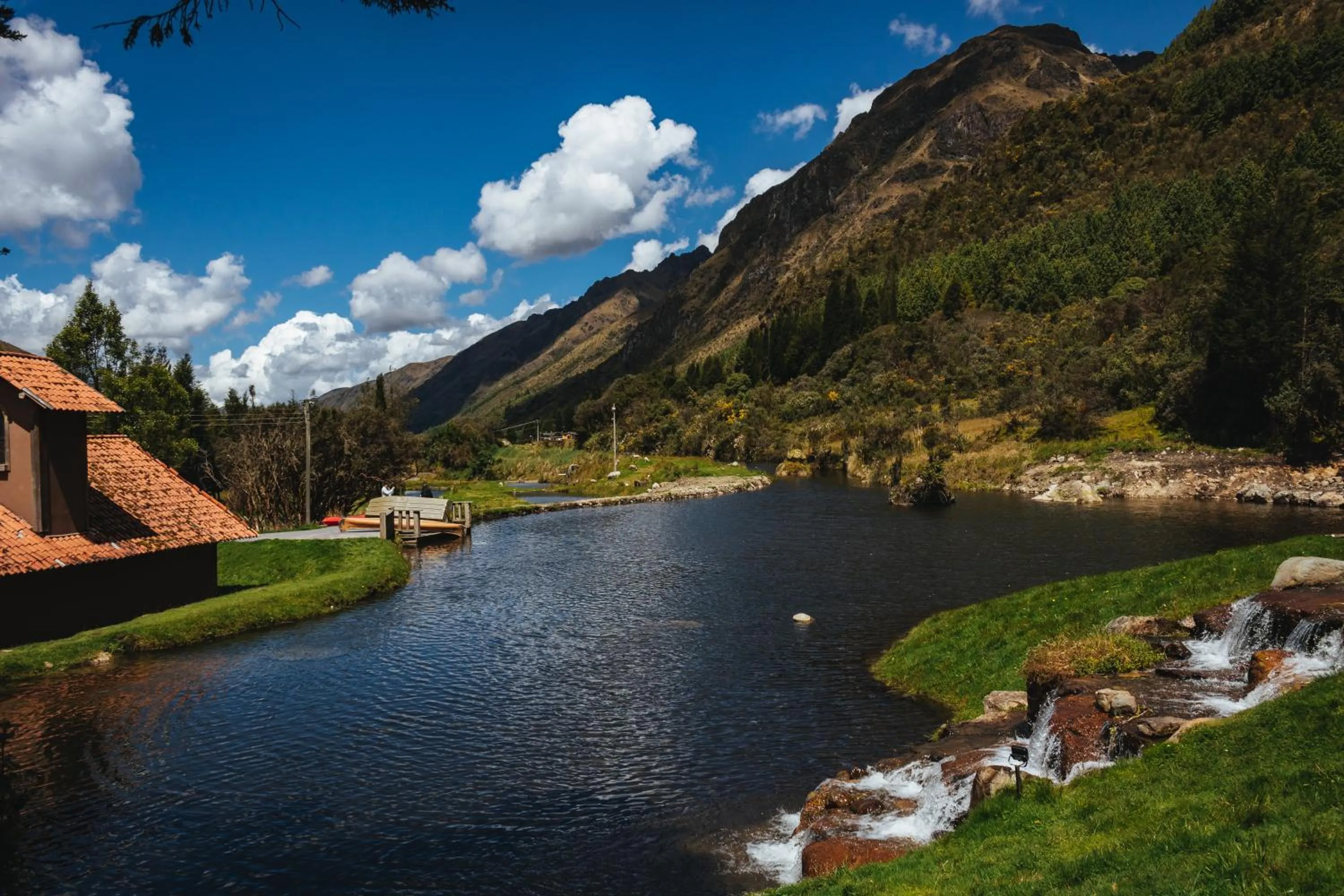 Property building in Hacienda Hostería Dos Chorreras
