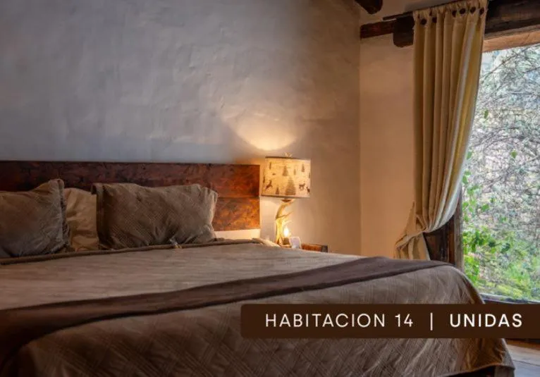 Property building, Bed in Hacienda Hostería Dos Chorreras