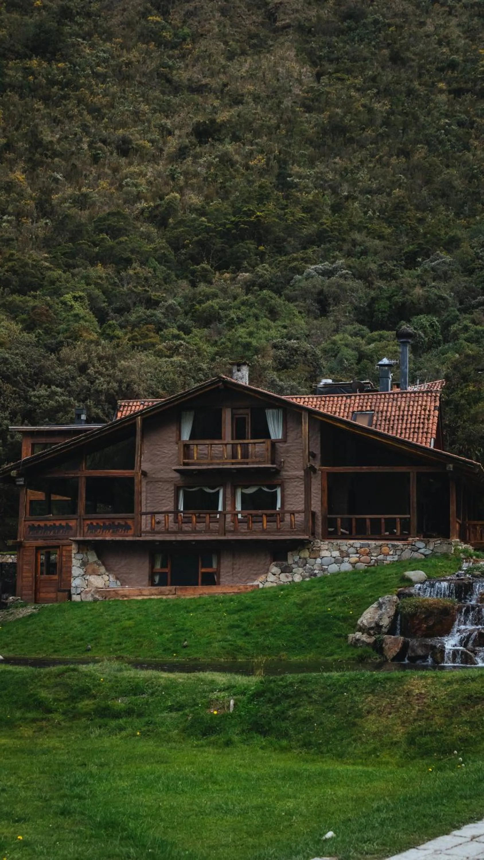 Property building in Hacienda Hostería Dos Chorreras