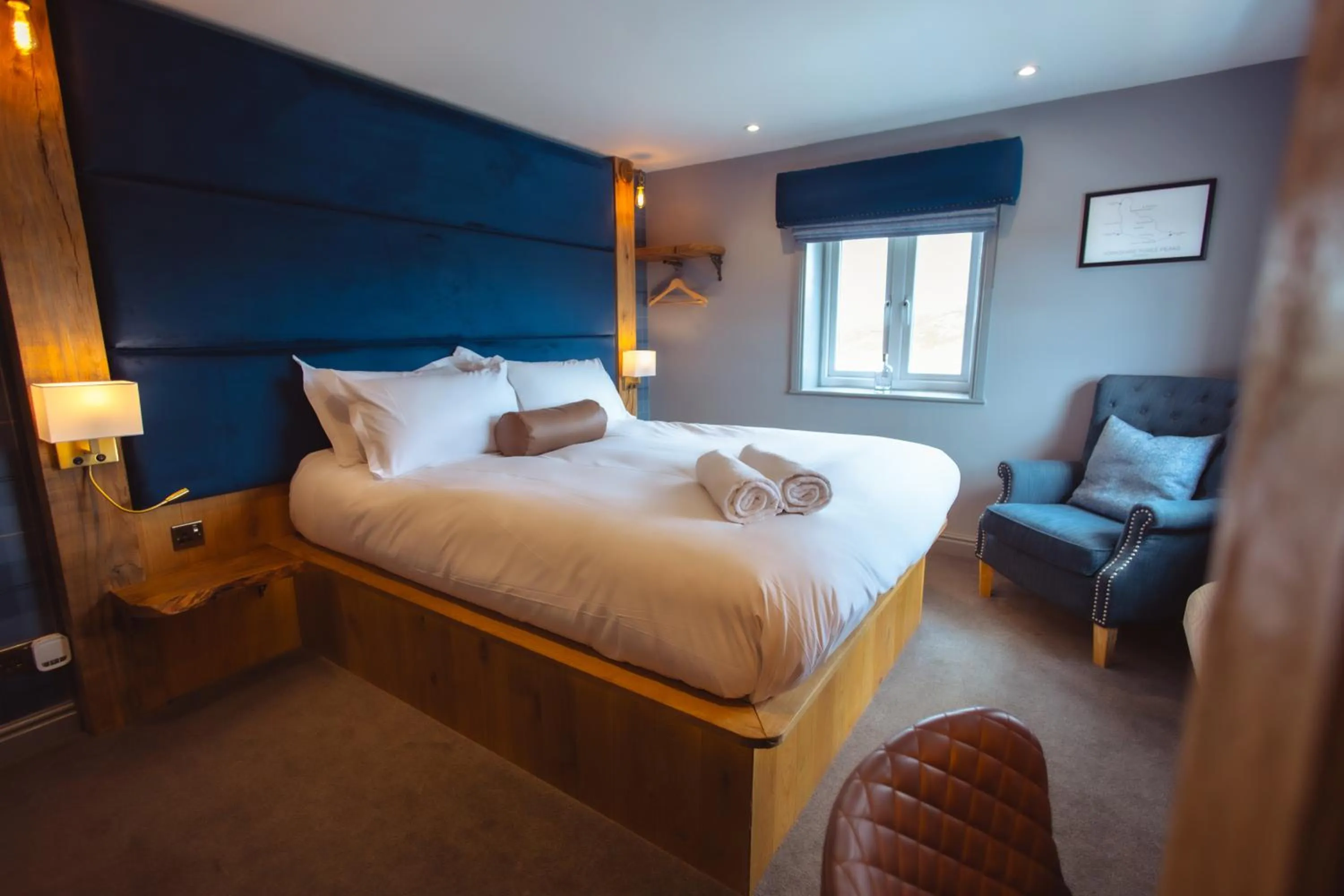 Bed in The Tan Hill Inn