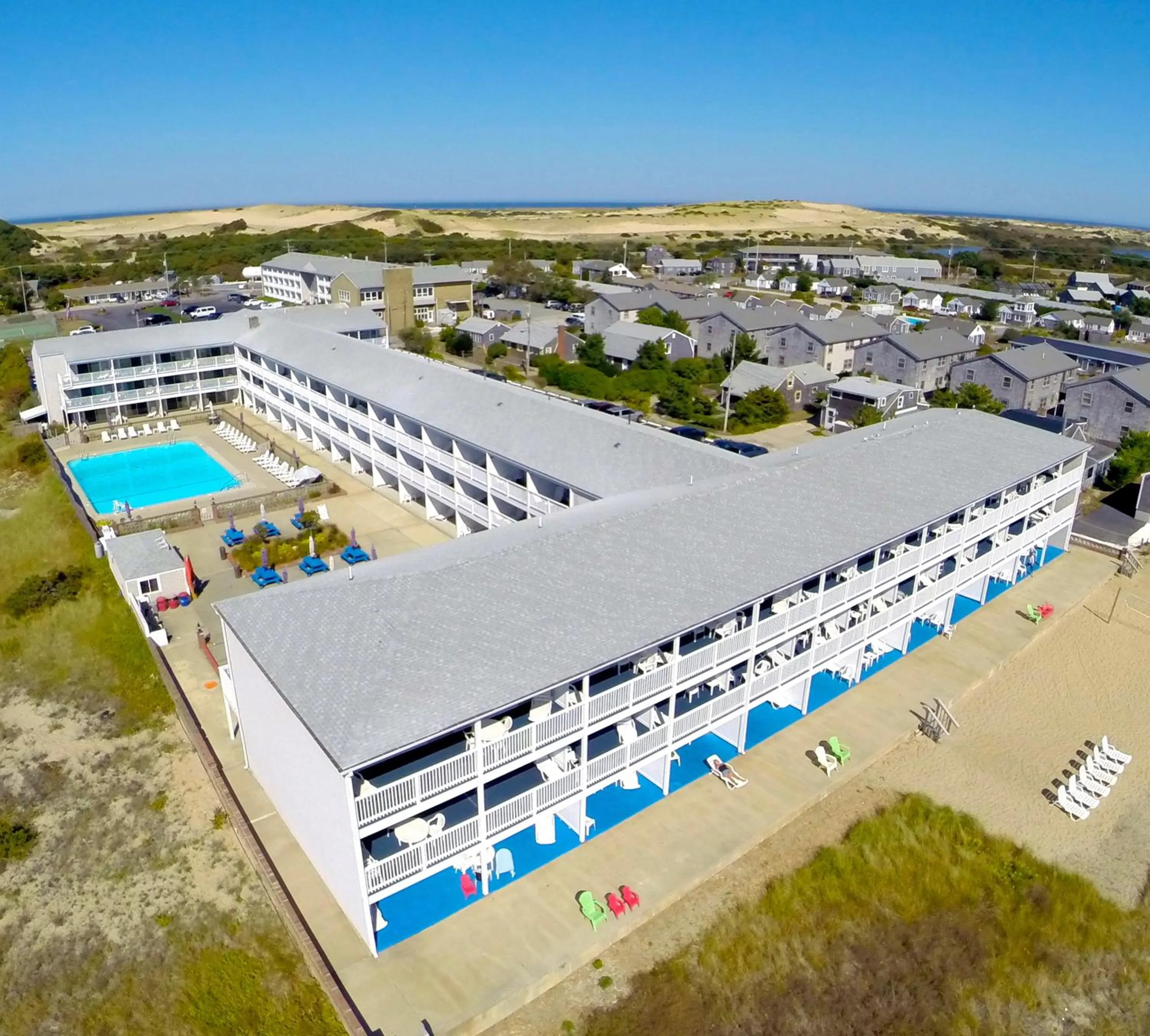 Bird's eye view in Sandcastle Resort