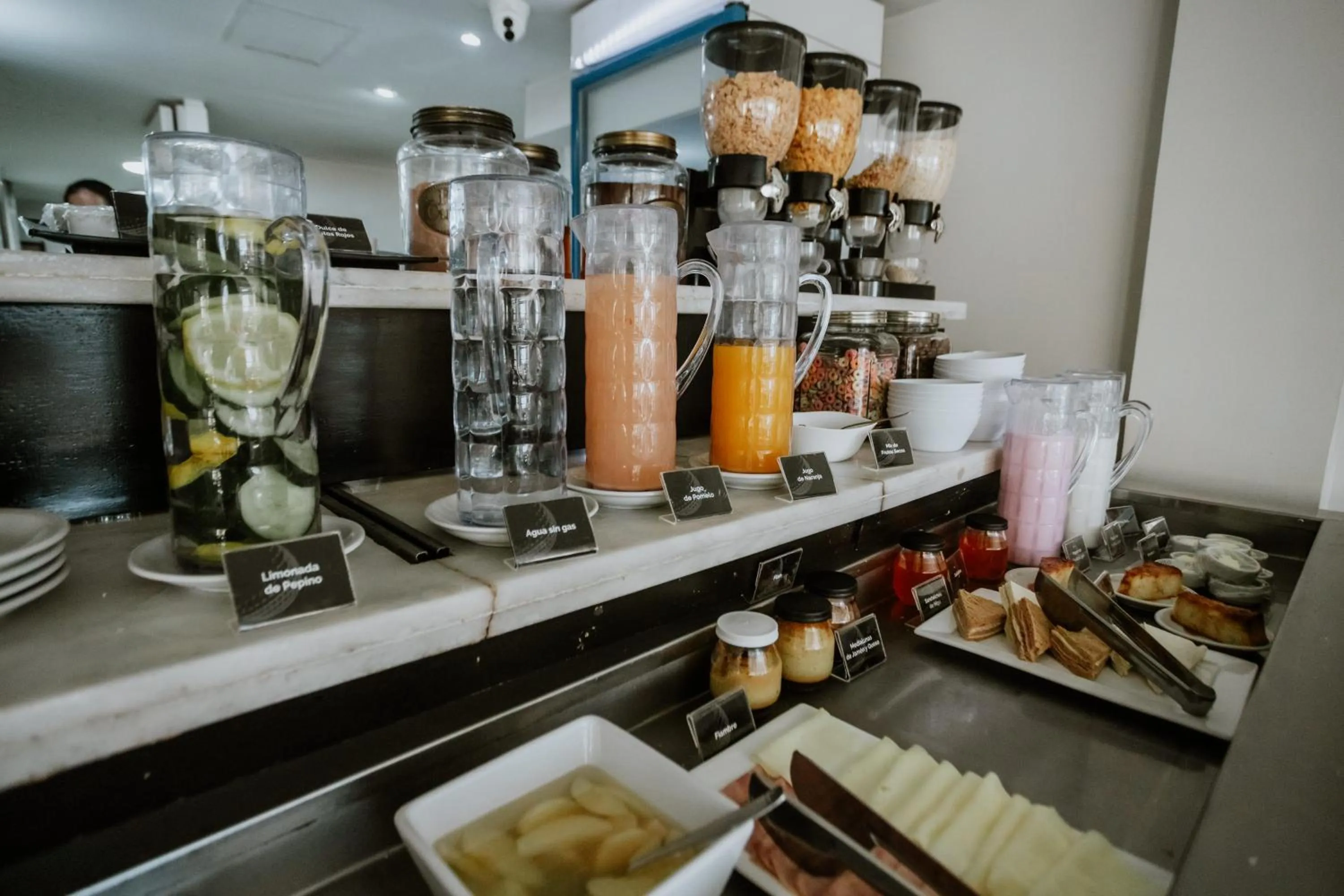 Buffet breakfast in Hotel Club del Golf