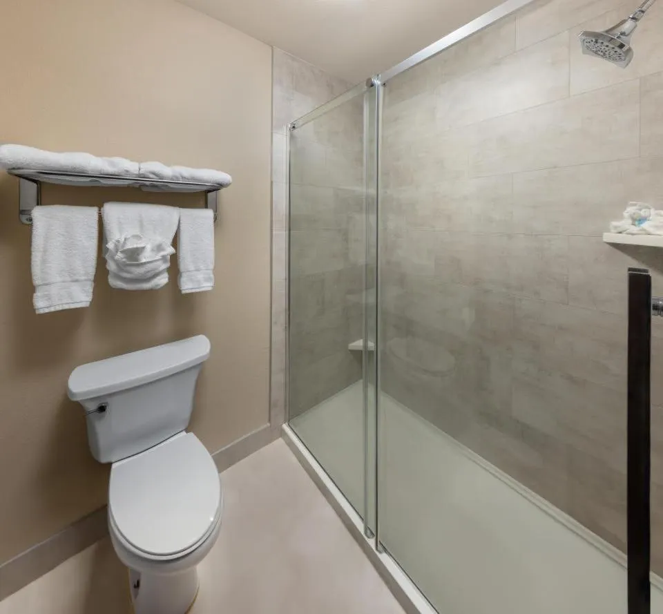 Shower in Inn at Moses Lake