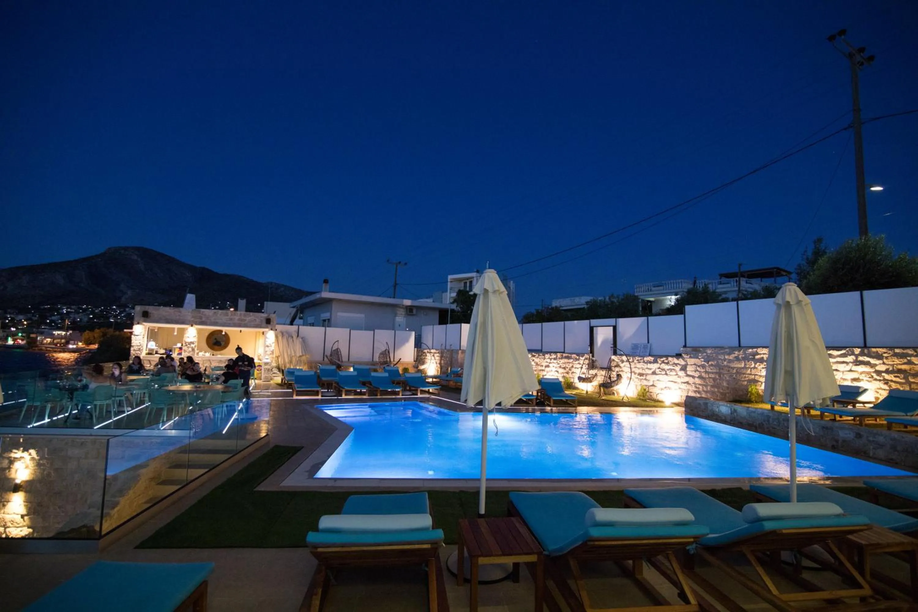 Swimming pool in Aianteion Bay Luxury Hotel & Suites