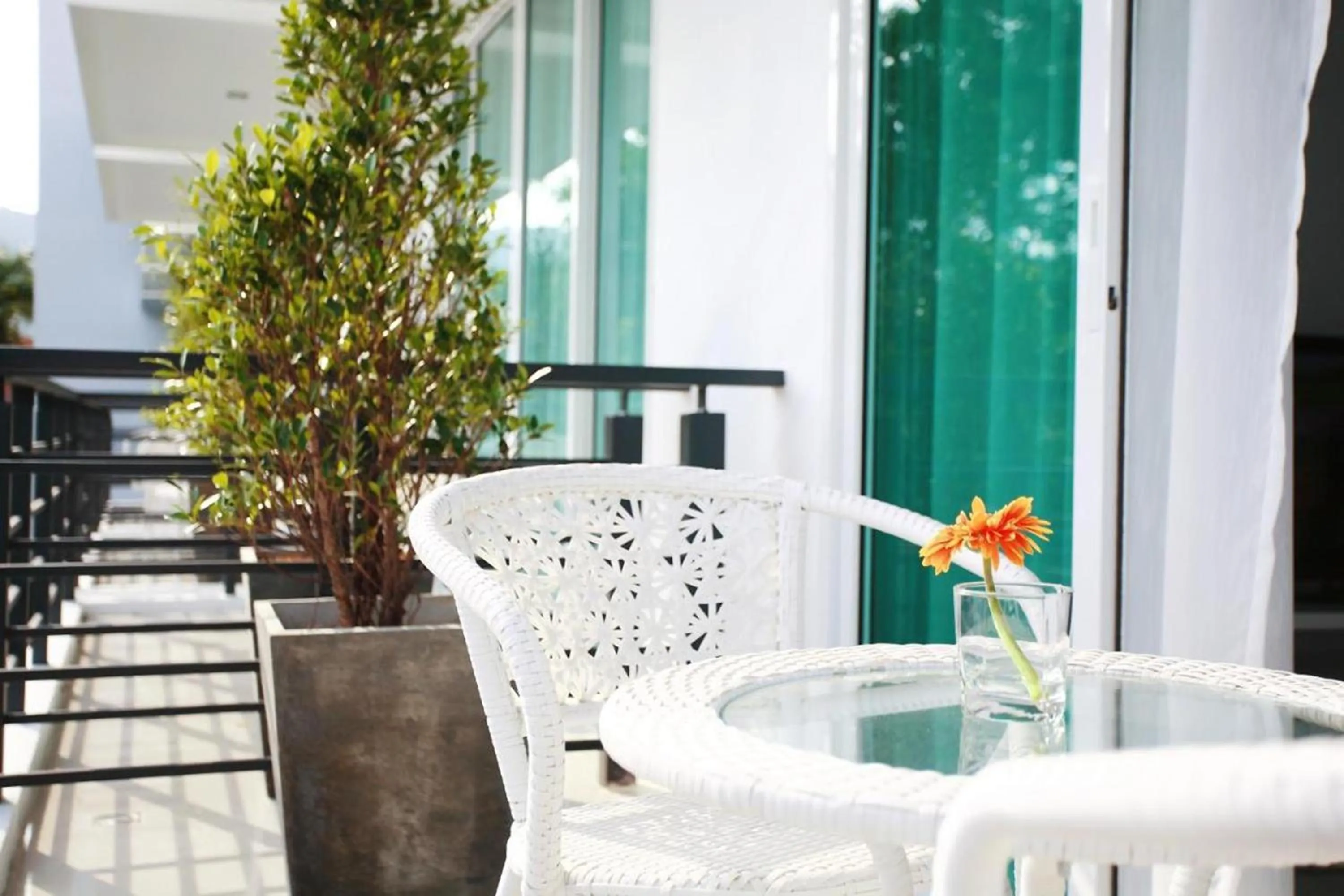 Balcony/Terrace in One World One Home Naiharn Hotel