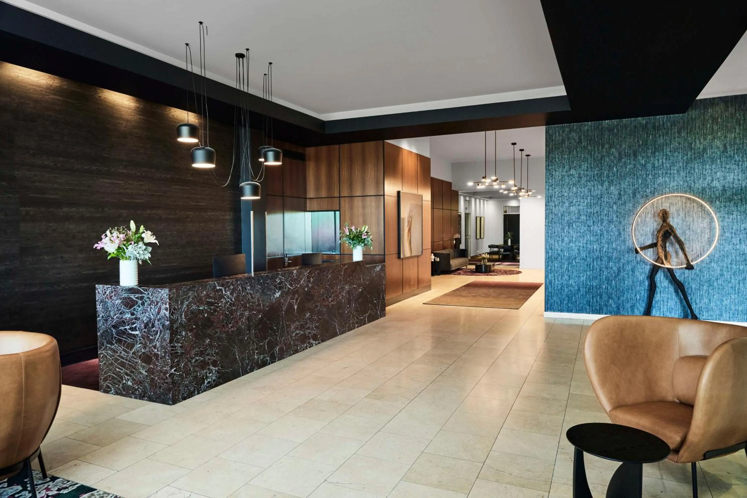 Lobby or reception in Adina Apartment Hotel Melbourne Flinders Street