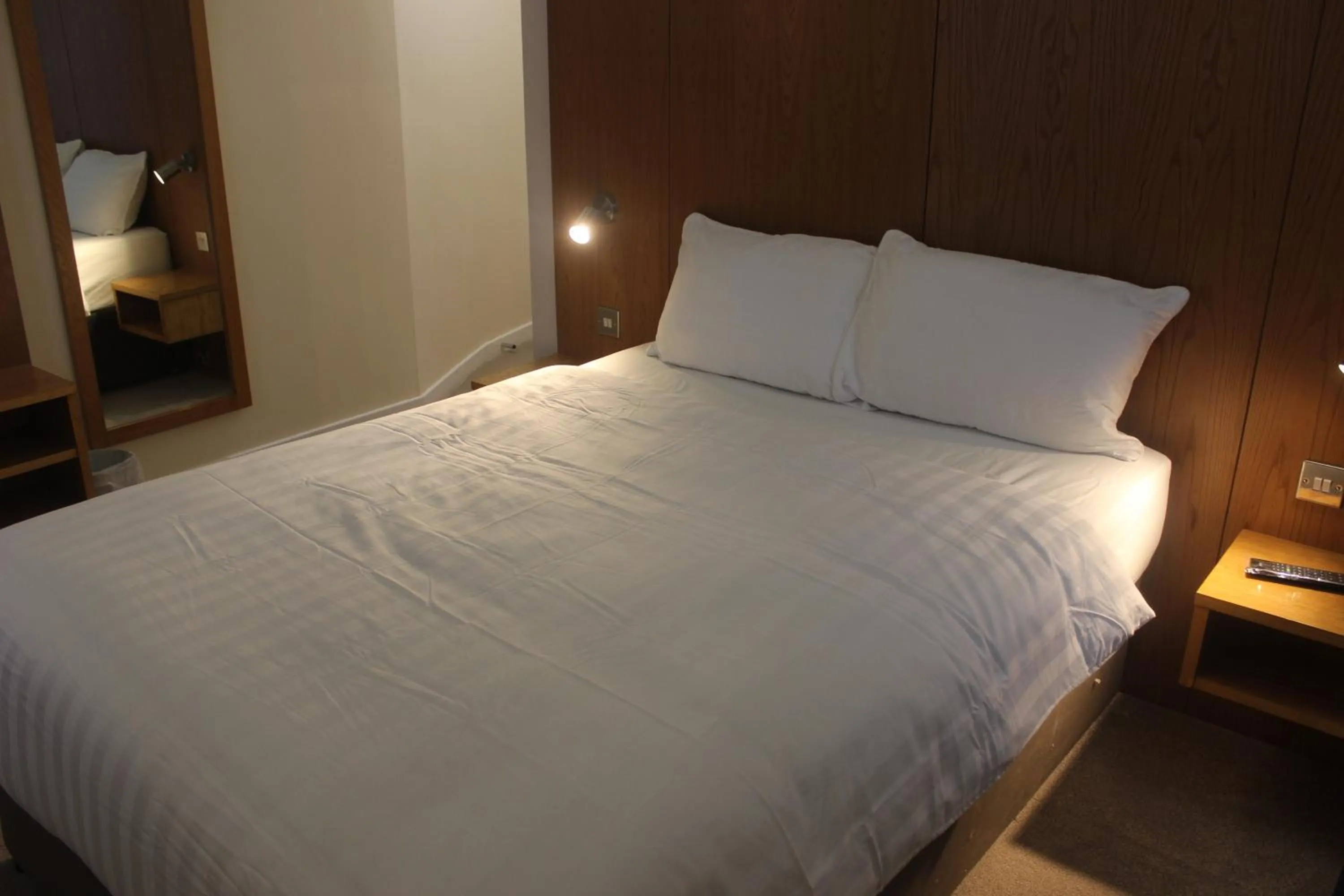 Bed in Corona Hotel Rotherham Sheffield Meadowhall