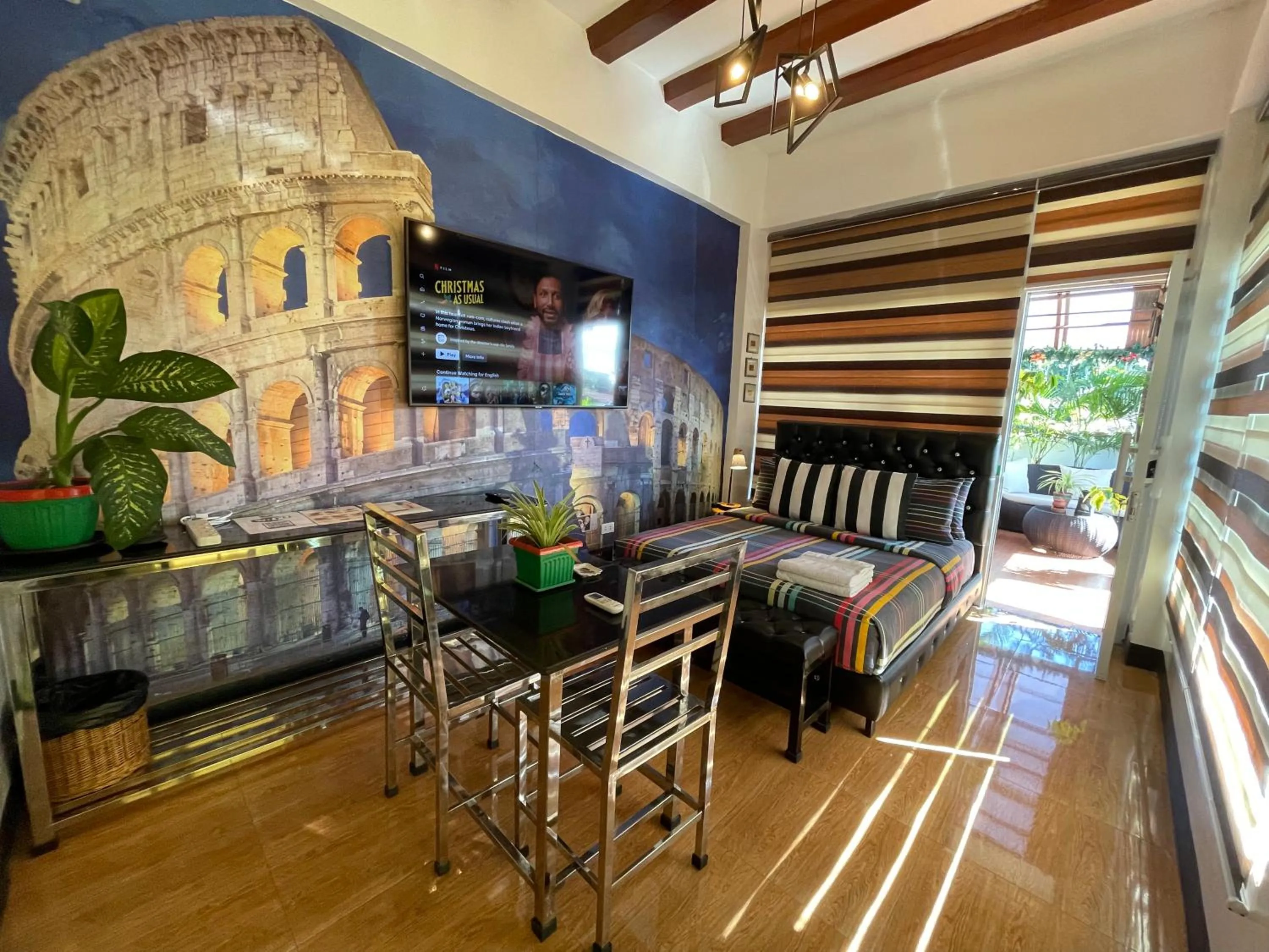 Seating area in Italy Condotel Darasa