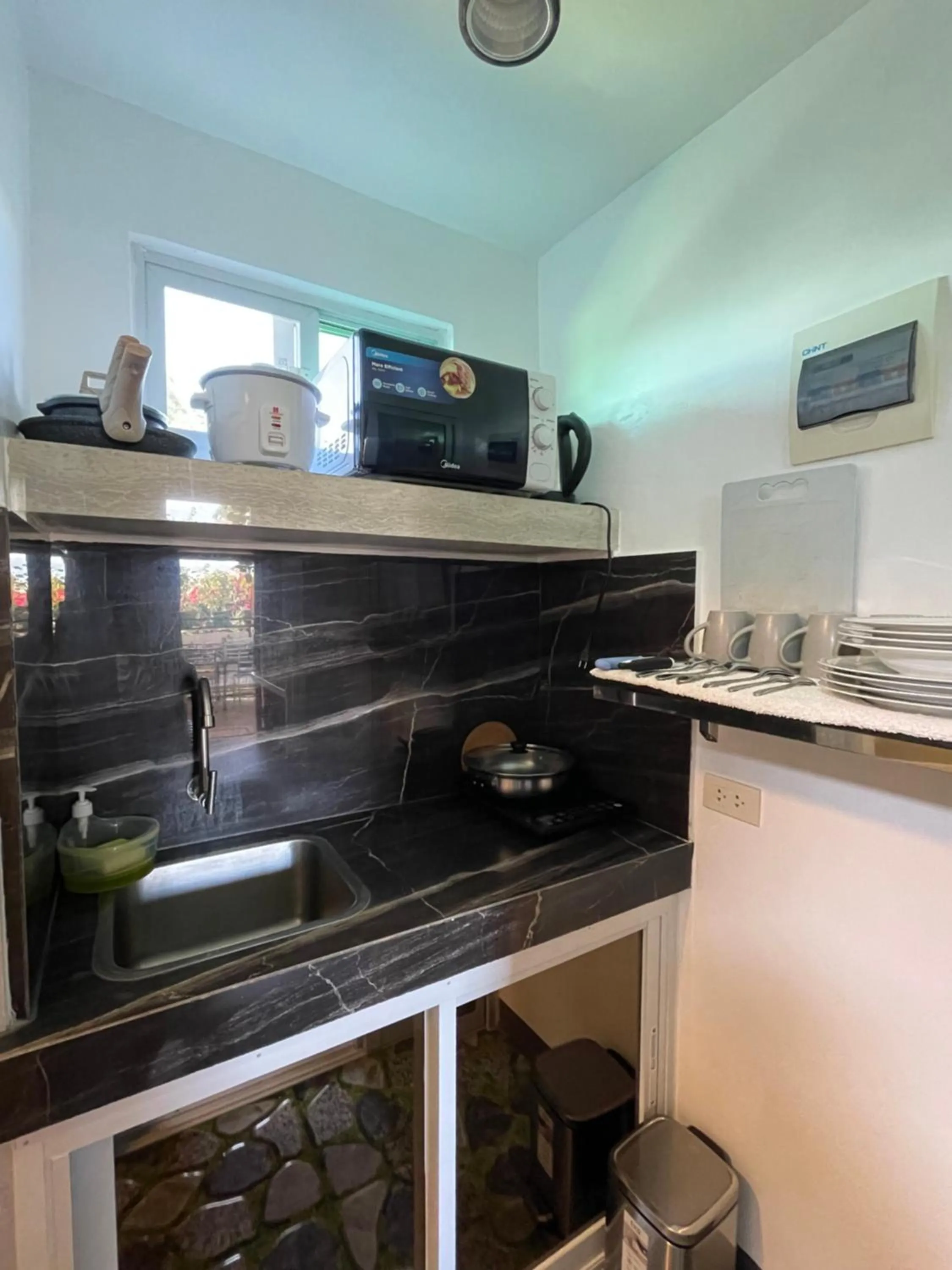 Kitchen or kitchenette in Italy Condotel Darasa