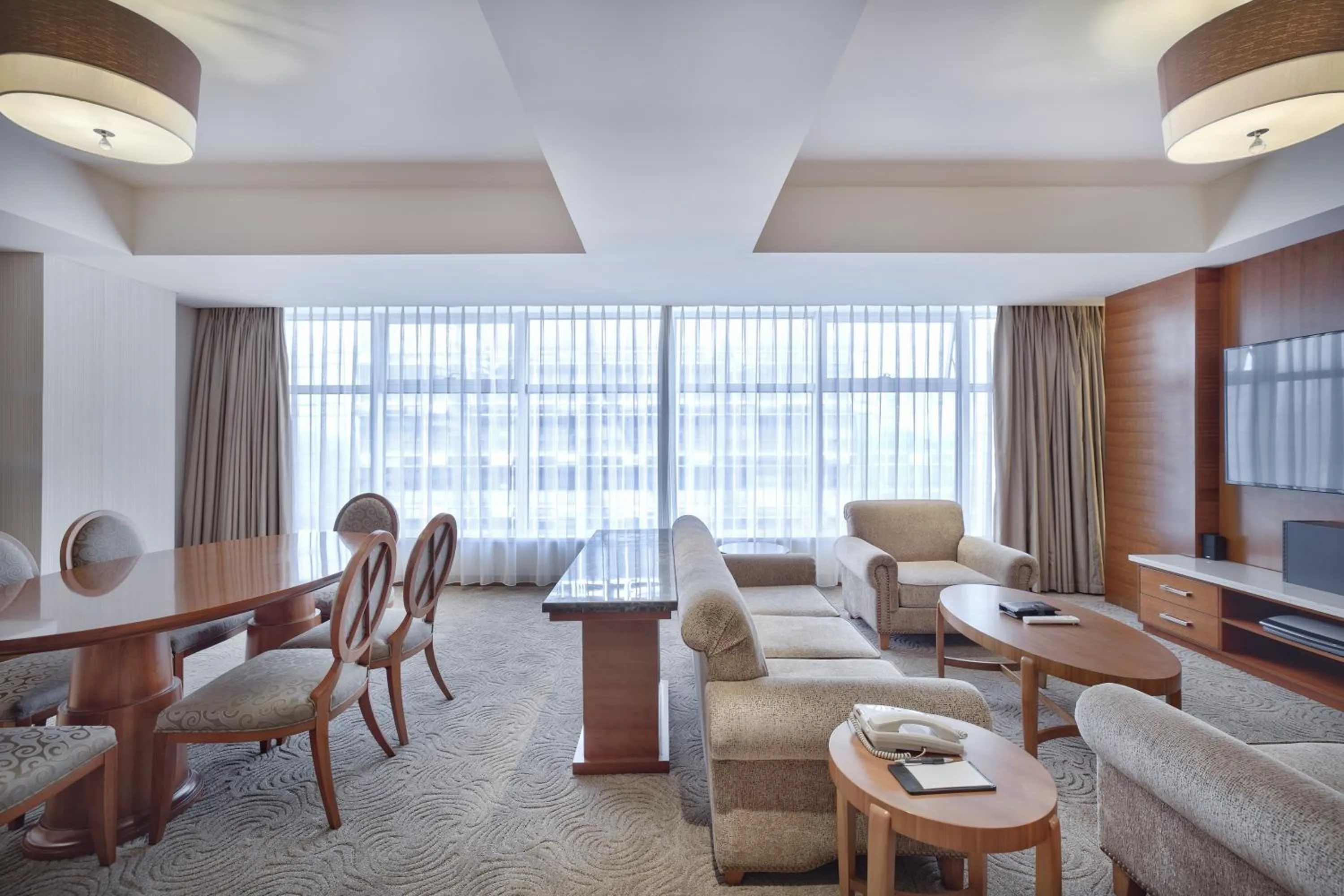 Living room in Sheraton Changsha Hotel