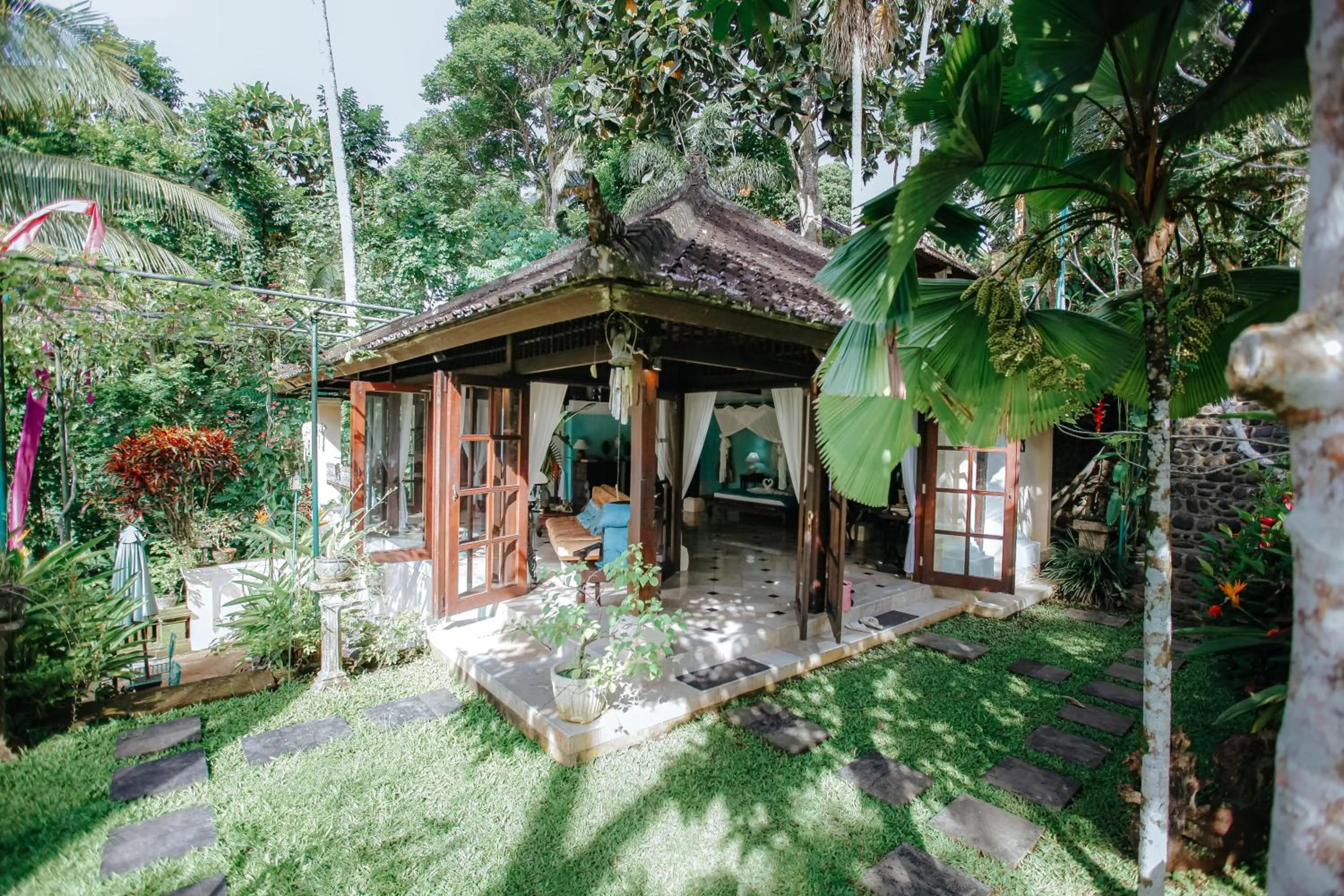 Bedroom in The Mahogany Villa Ubud
