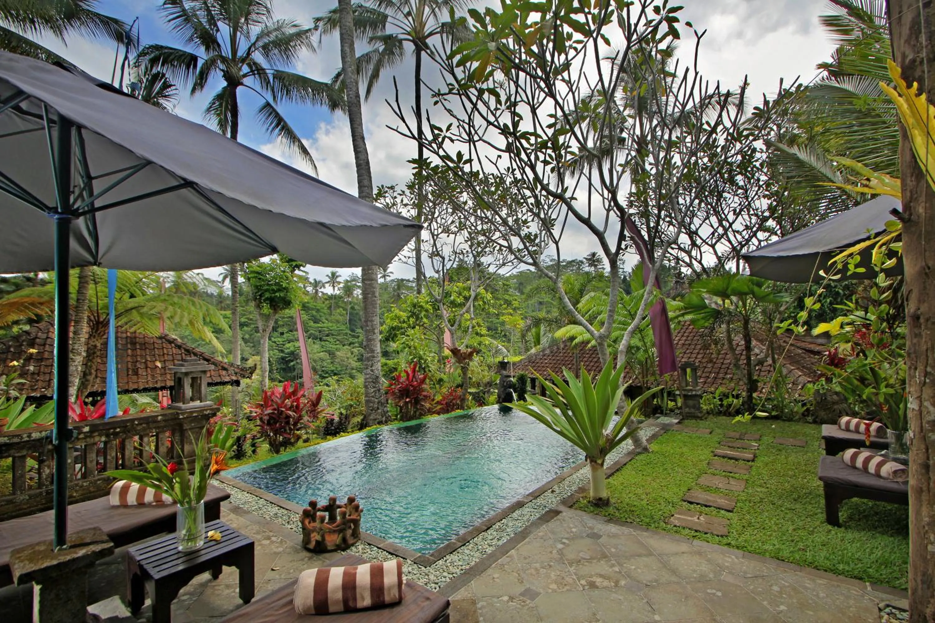 Swimming pool in The Mahogany Villa Ubud
