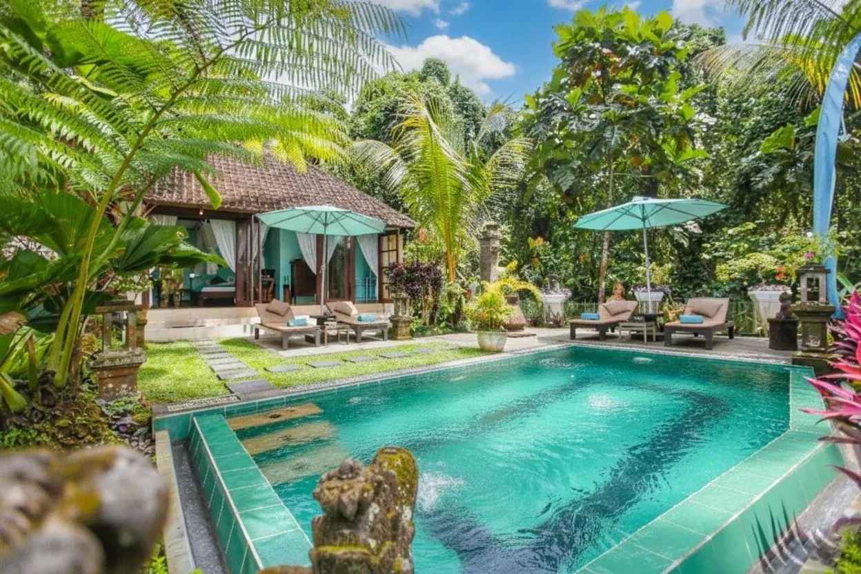 Property building in The Mahogany Villa Ubud
