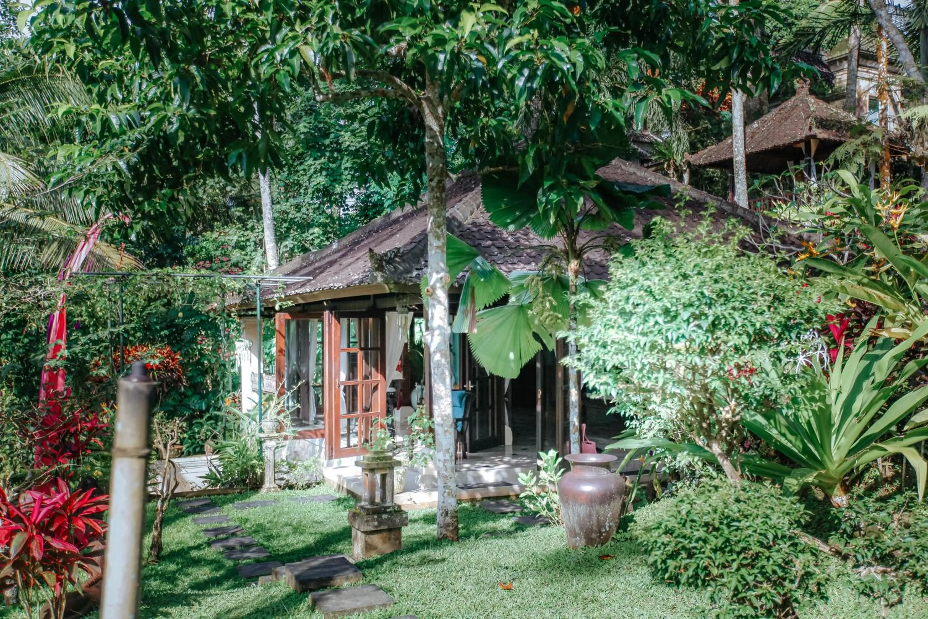 Patio in The Mahogany Villa Ubud