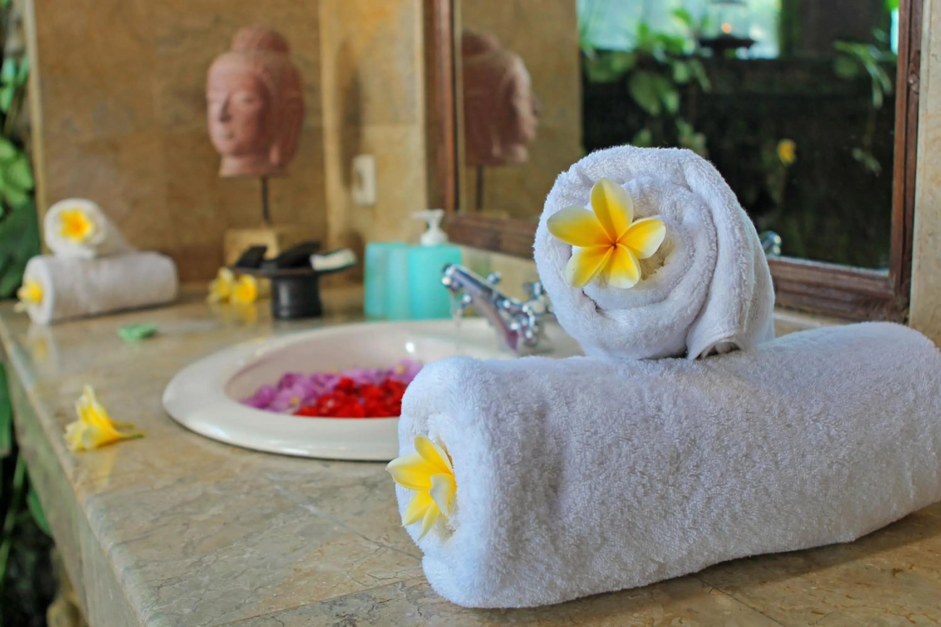Bathroom in The Mahogany Villa Ubud