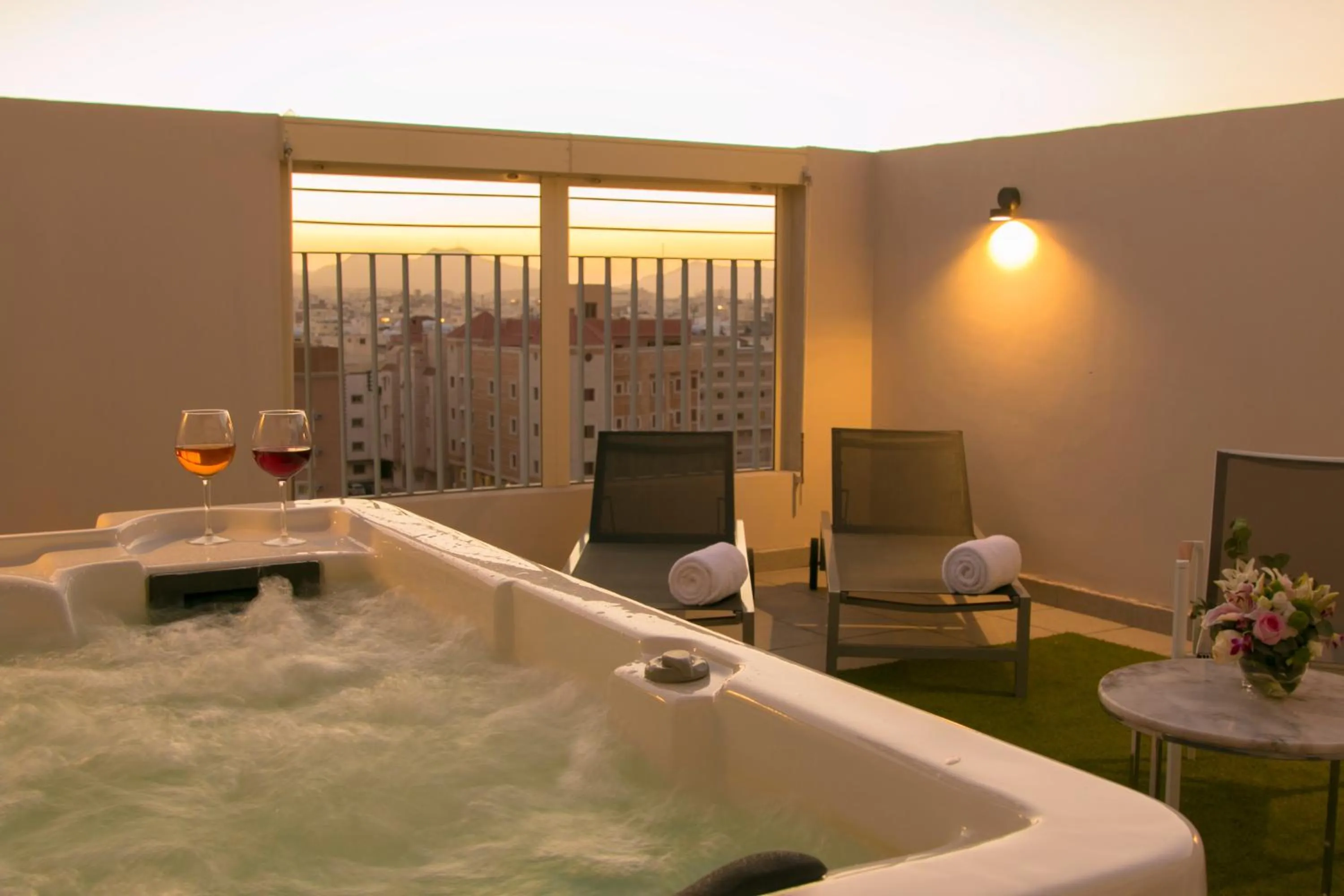 Bath in Hafawah Suites