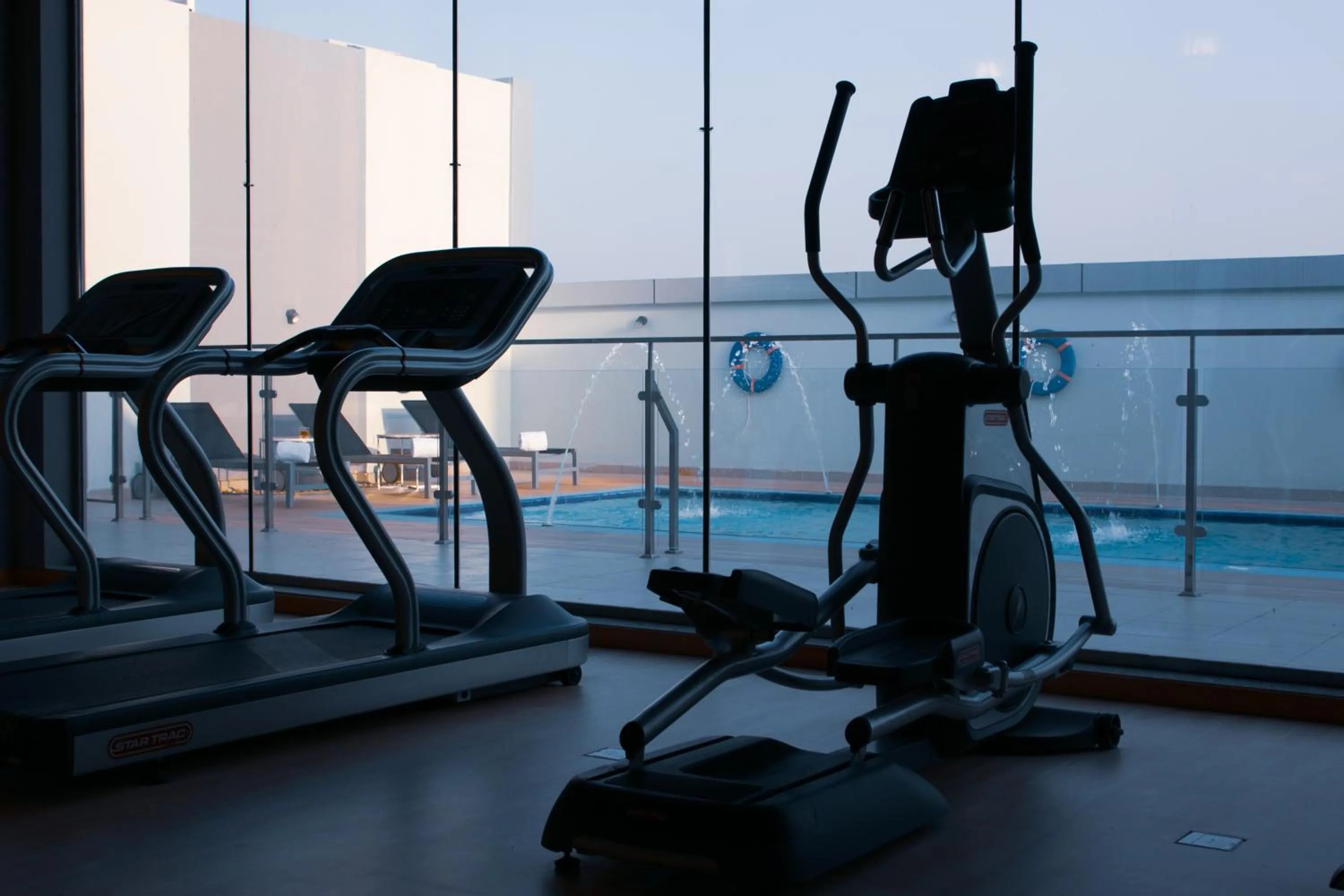 Fitness centre/facilities in Hafawah Suites