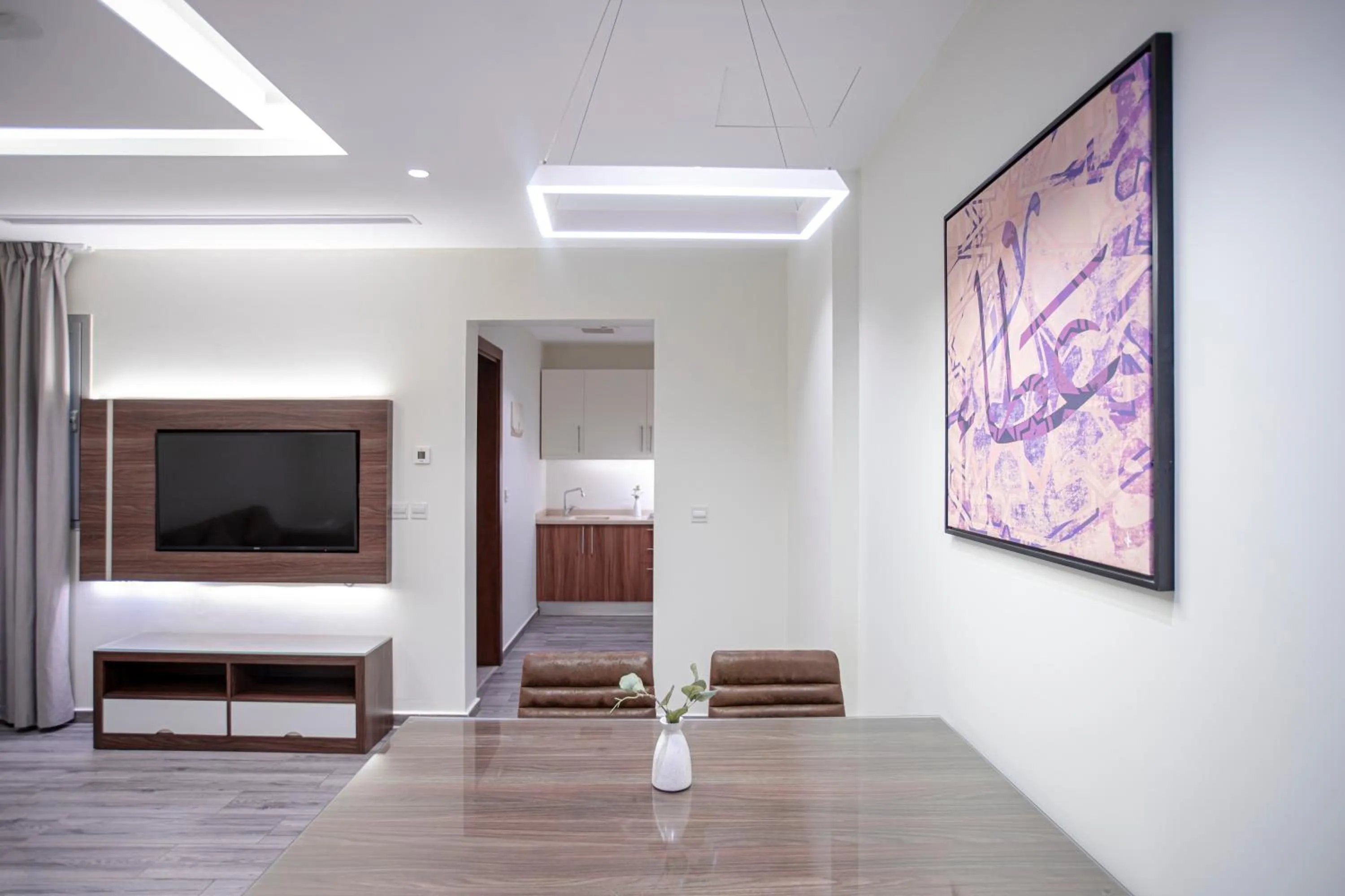 TV and multimedia, Bed in Hafawah Suites