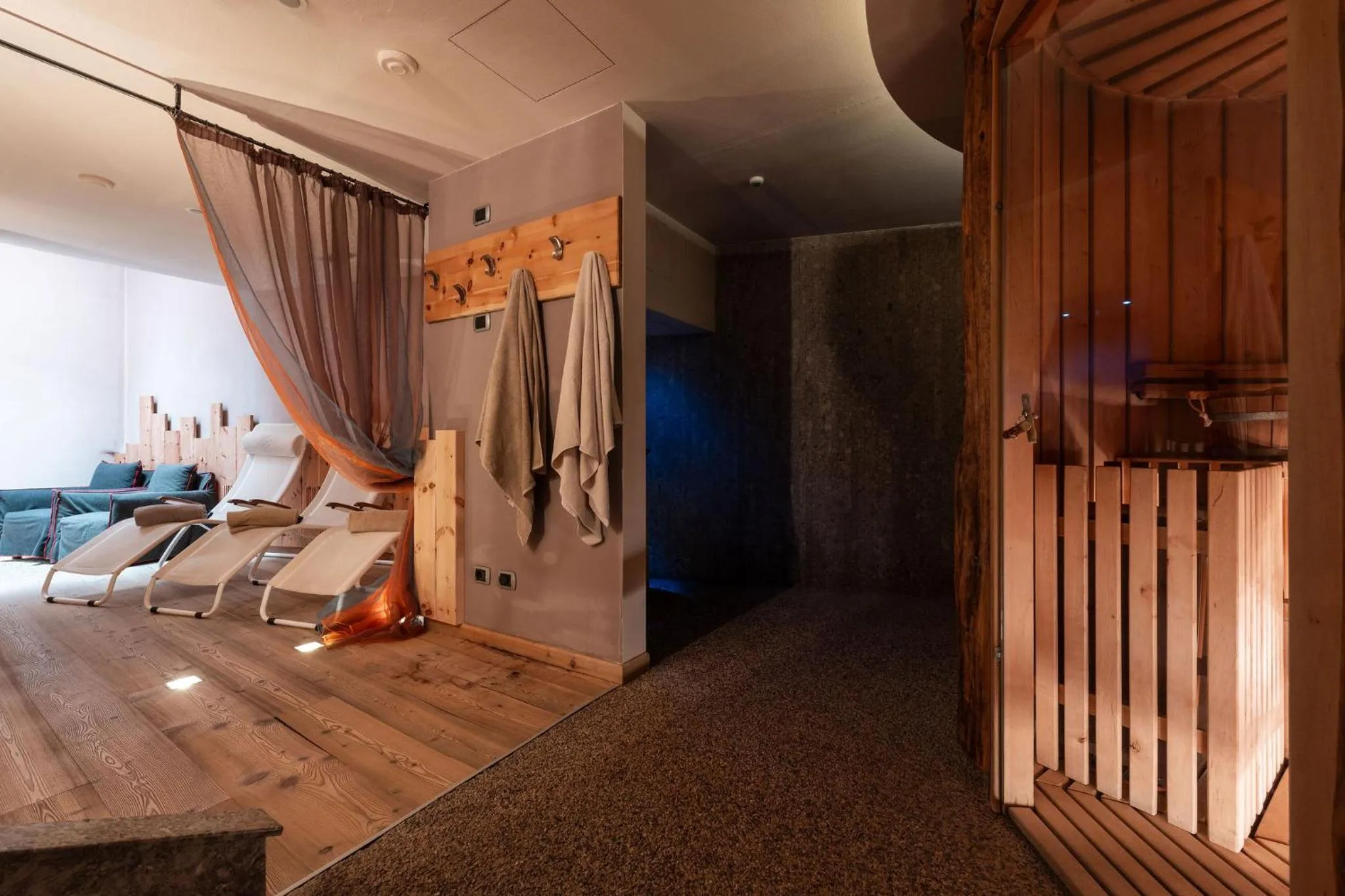 Spa and wellness centre/facilities in Hotel Piedibosco