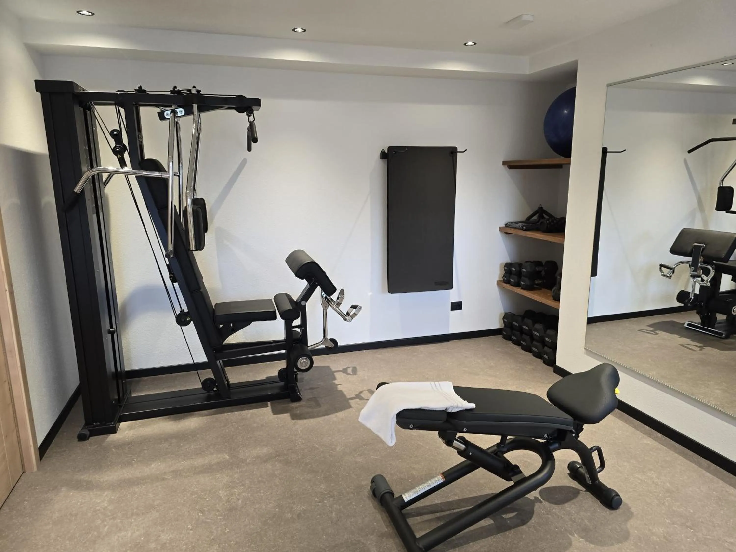 Fitness centre/facilities in Hotel Piedibosco