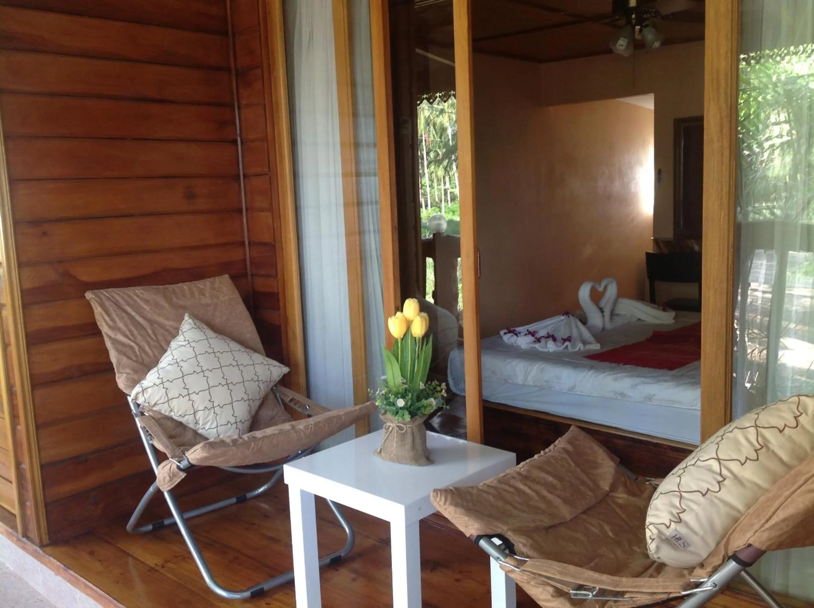 Seating area in Ruan Mai Naiyang Beach Resort
