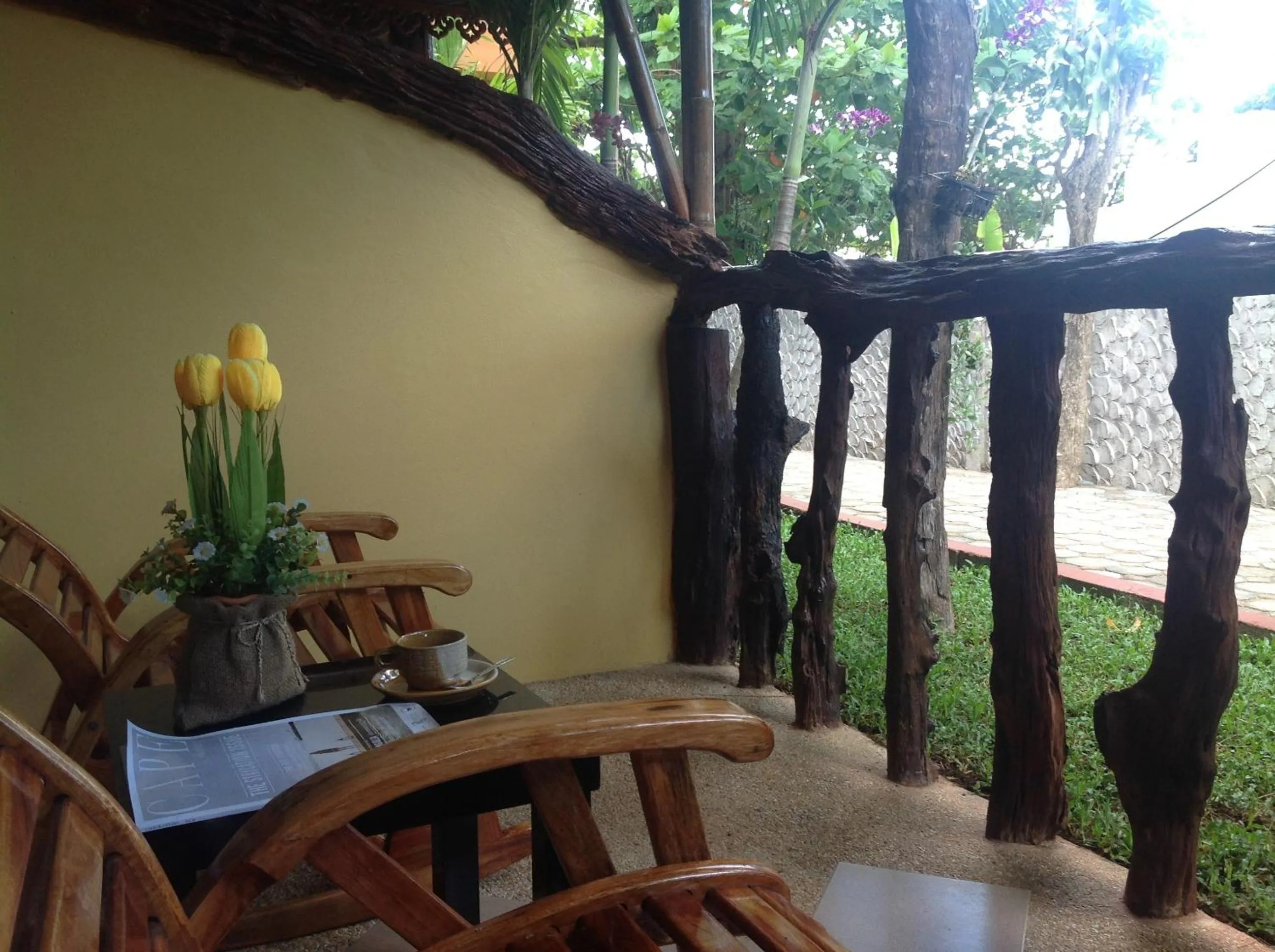 Patio in Ruan Mai Naiyang Beach Resort