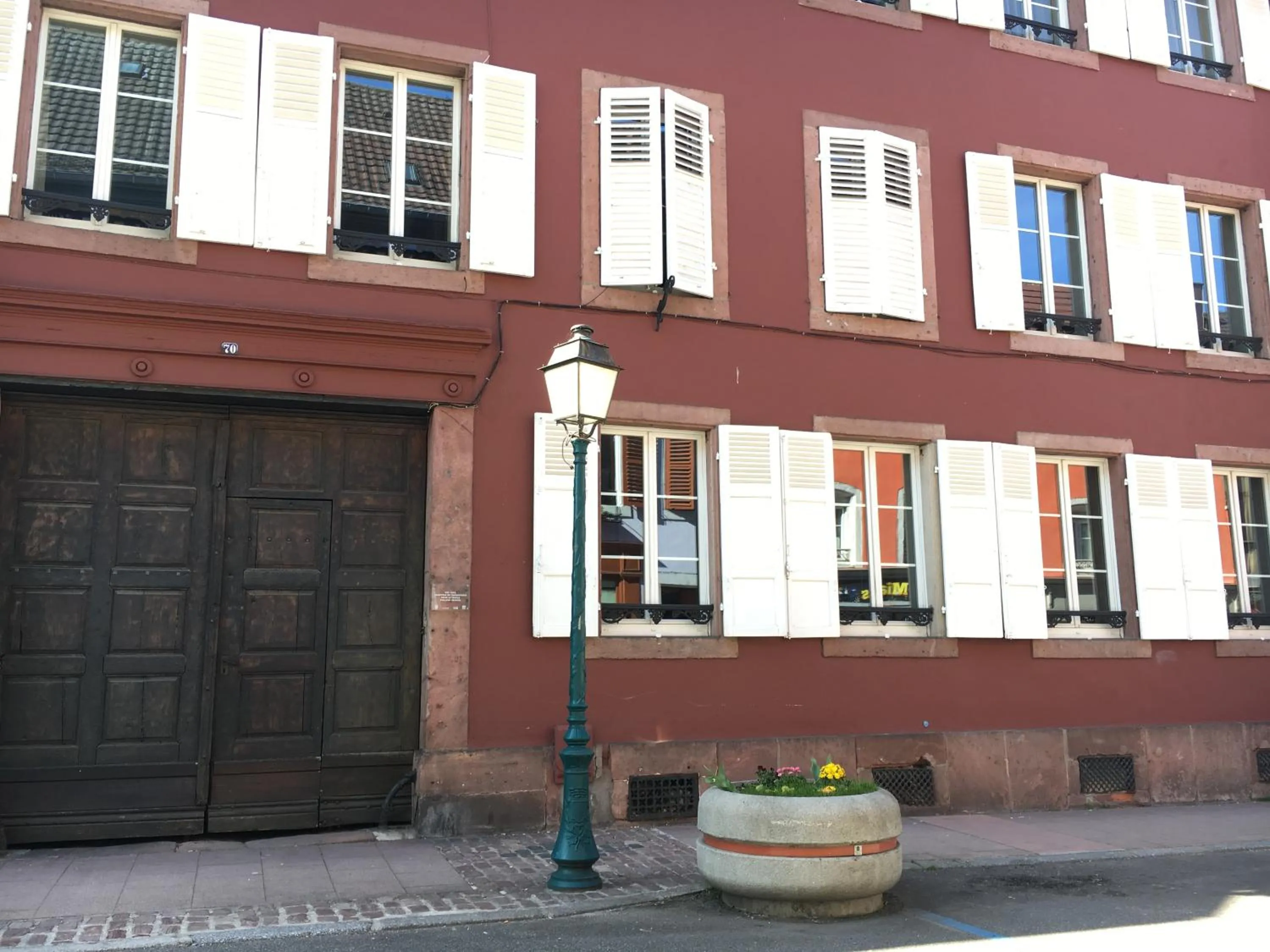 Facade/entrance in B&B La Clé d'Alsace