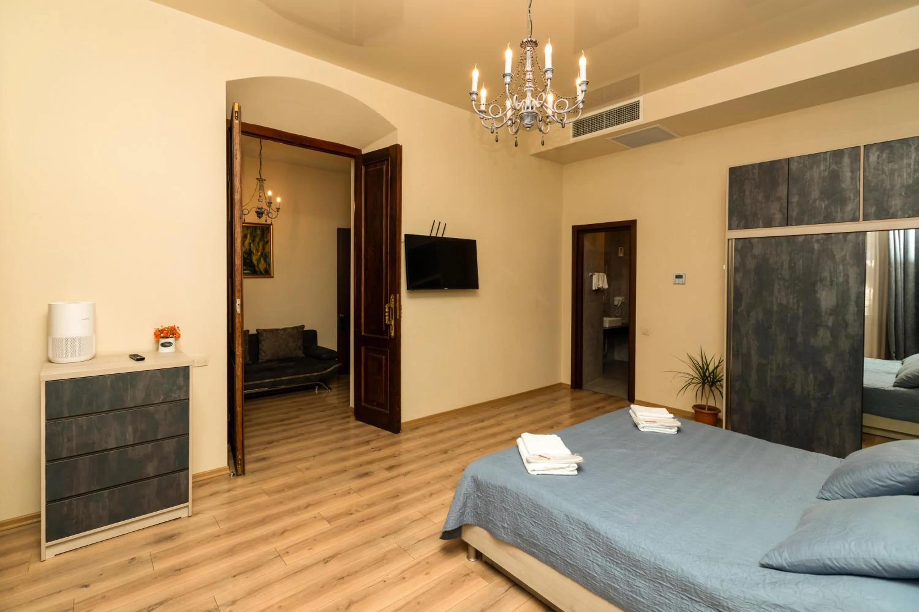 Bed in Hotel Griboedov