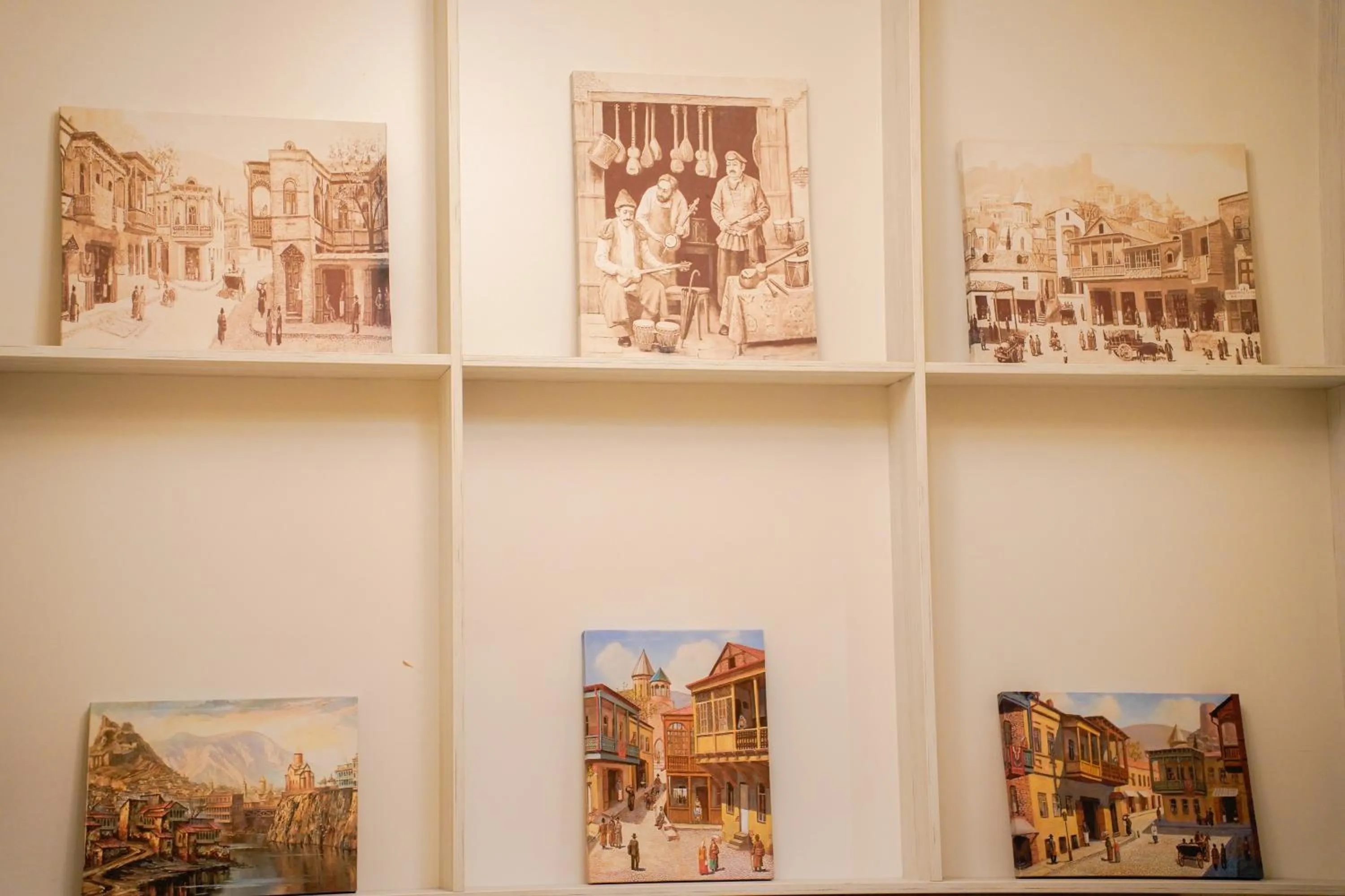 Decorative detail in Hotel Griboedov