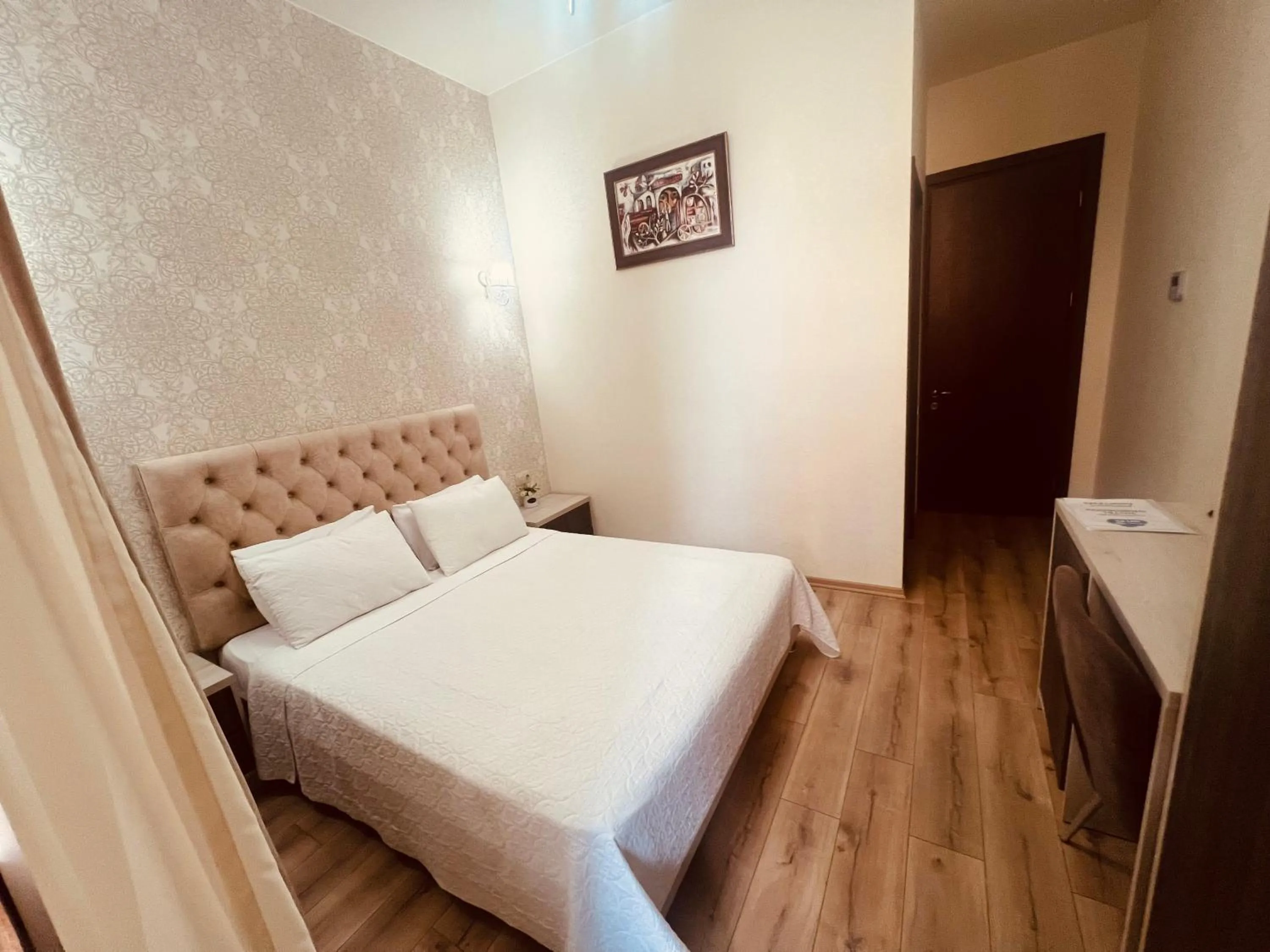 Bedroom, Bed in Hotel Griboedov