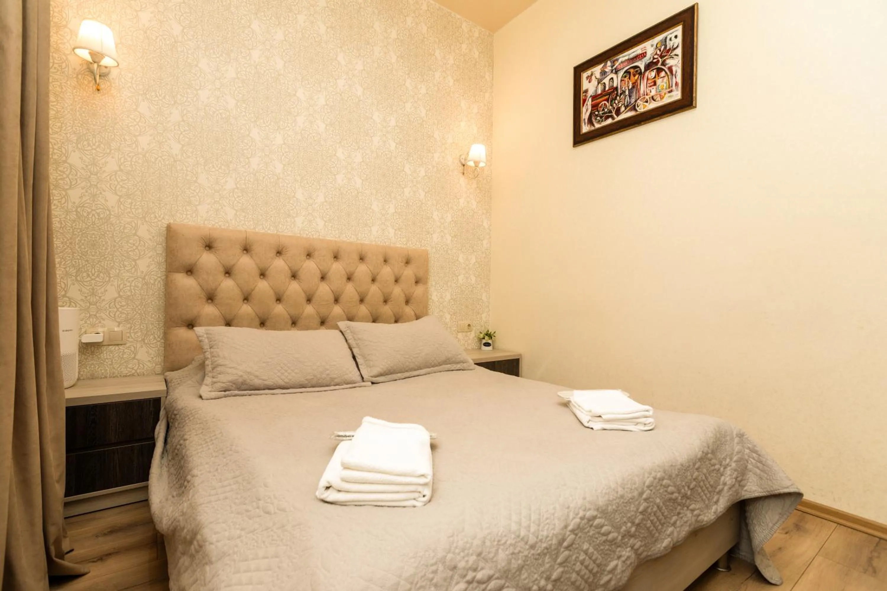 Bed in Hotel Griboedov