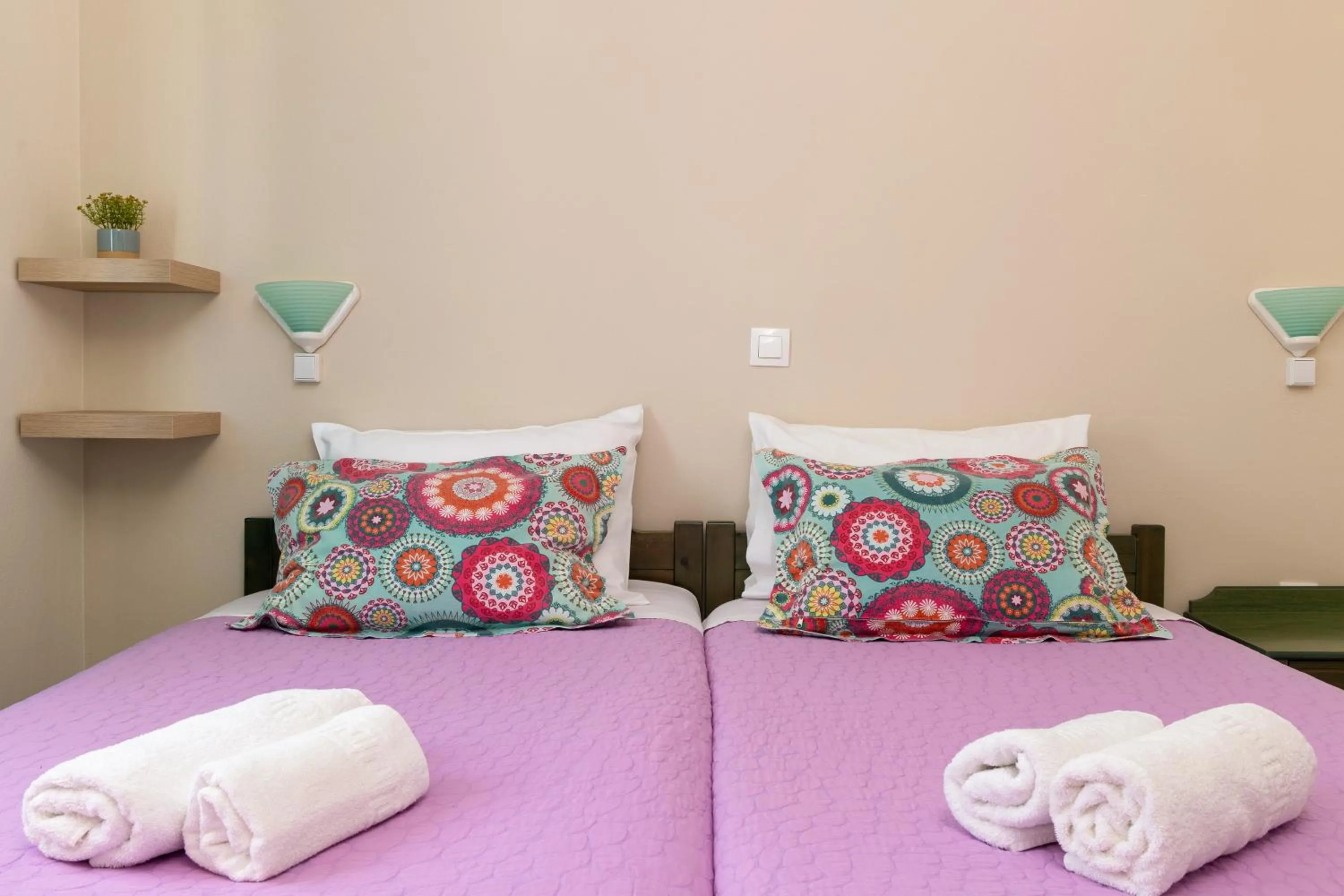 Bedroom, Bed in Armonia Apartments