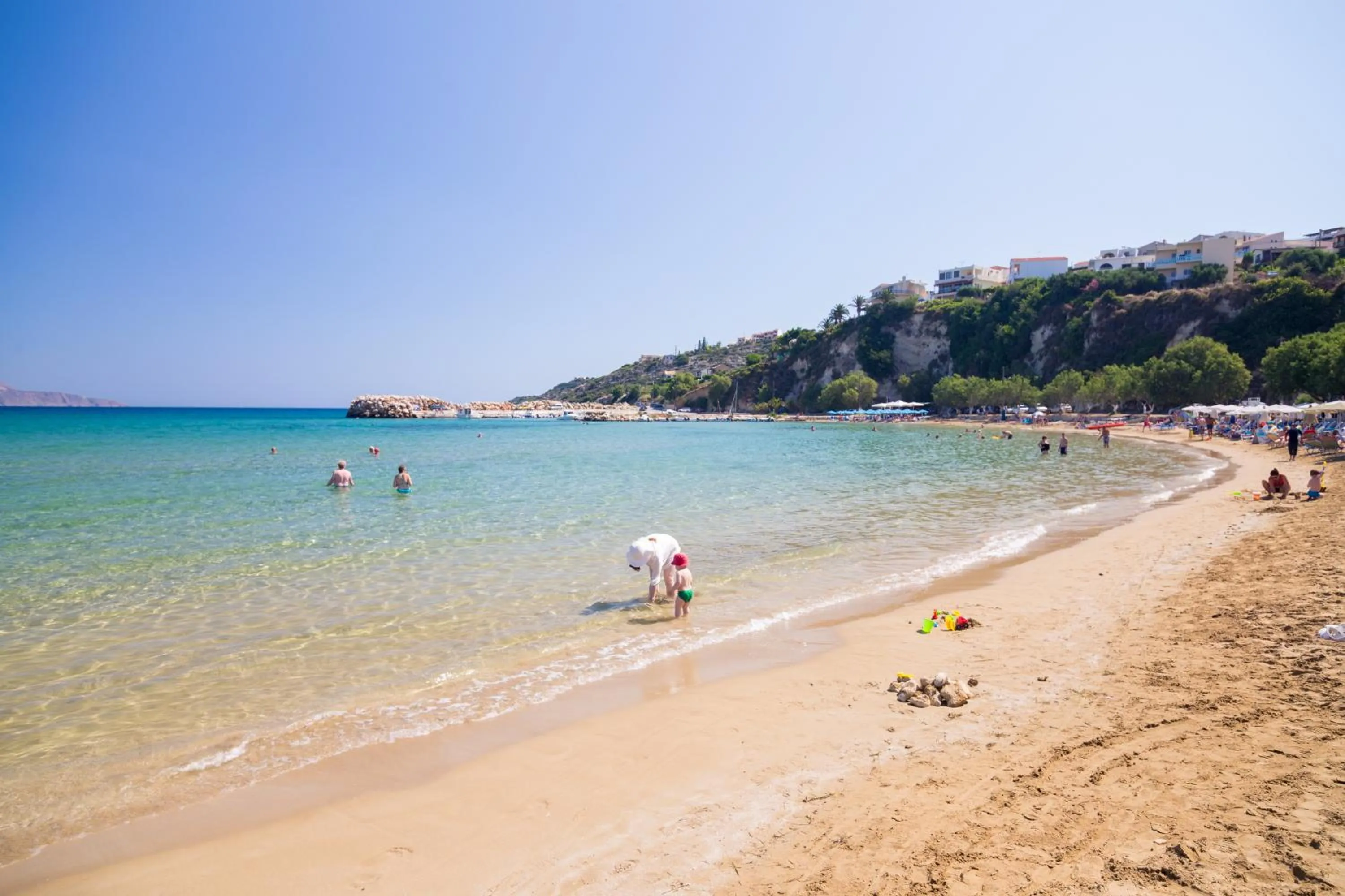 Beach in Armonia Apartments