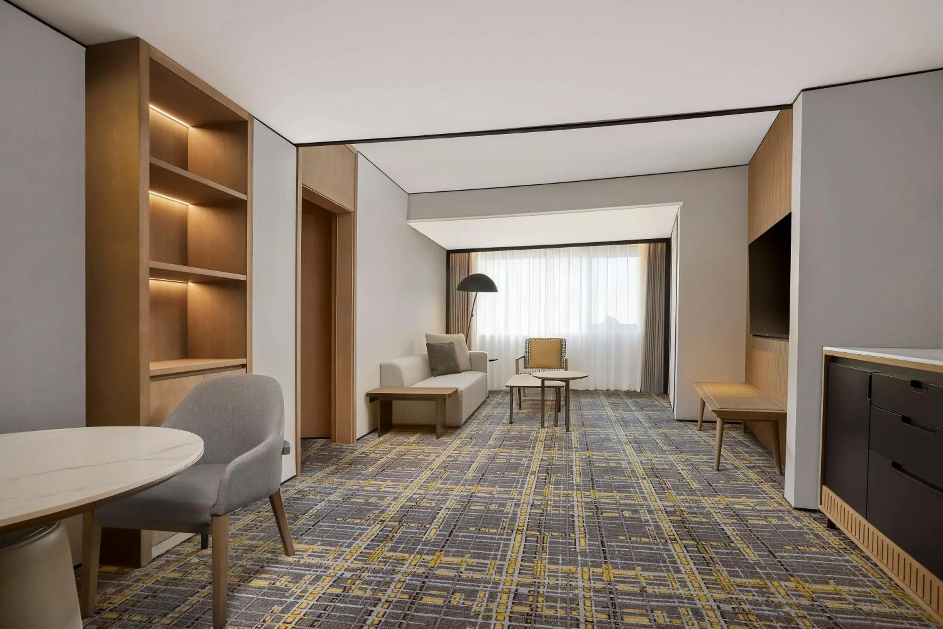 On site in Sheraton Chengdu Lido Hotel