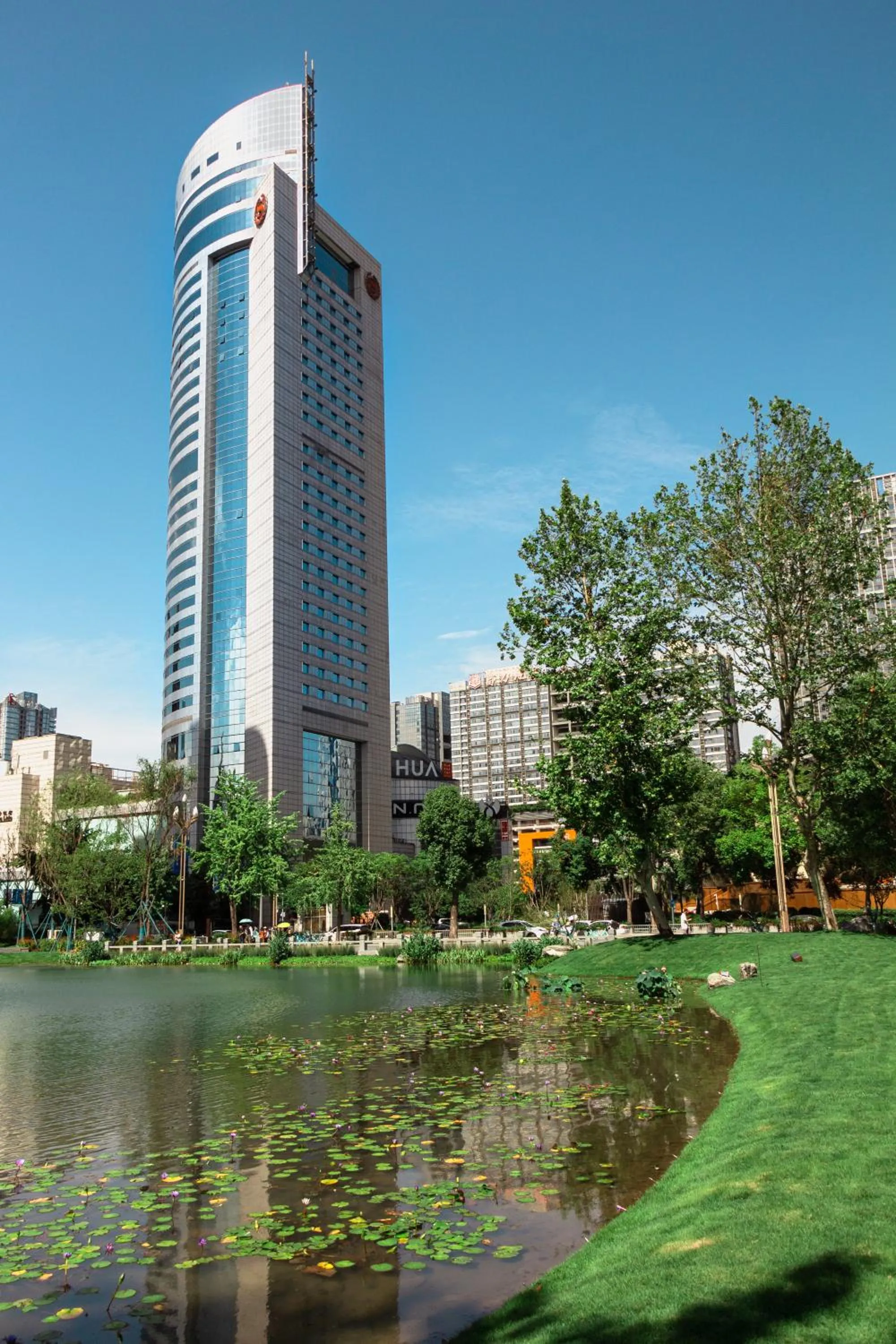 Property building in Sheraton Chengdu Lido Hotel