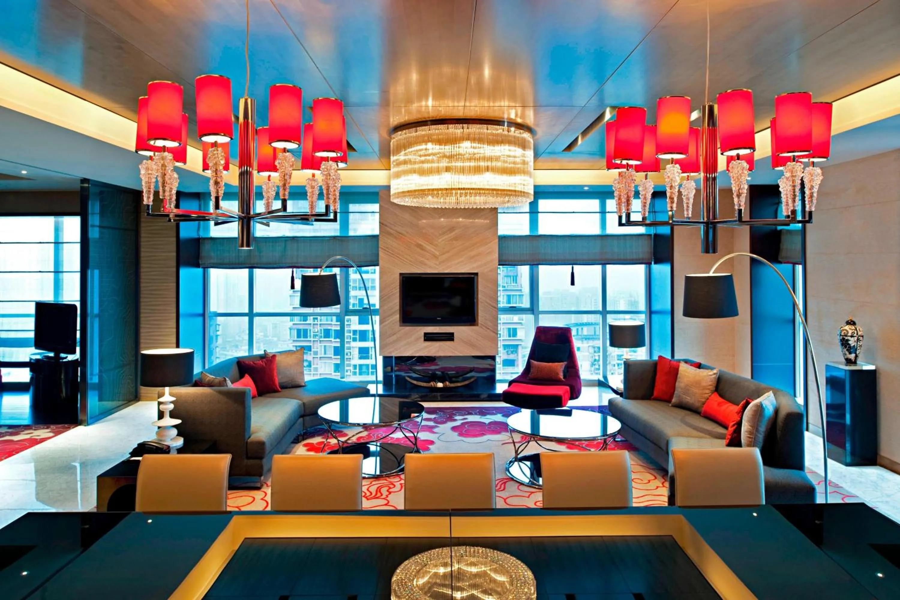 Living room in Le Meridien Chongqing Nan'an