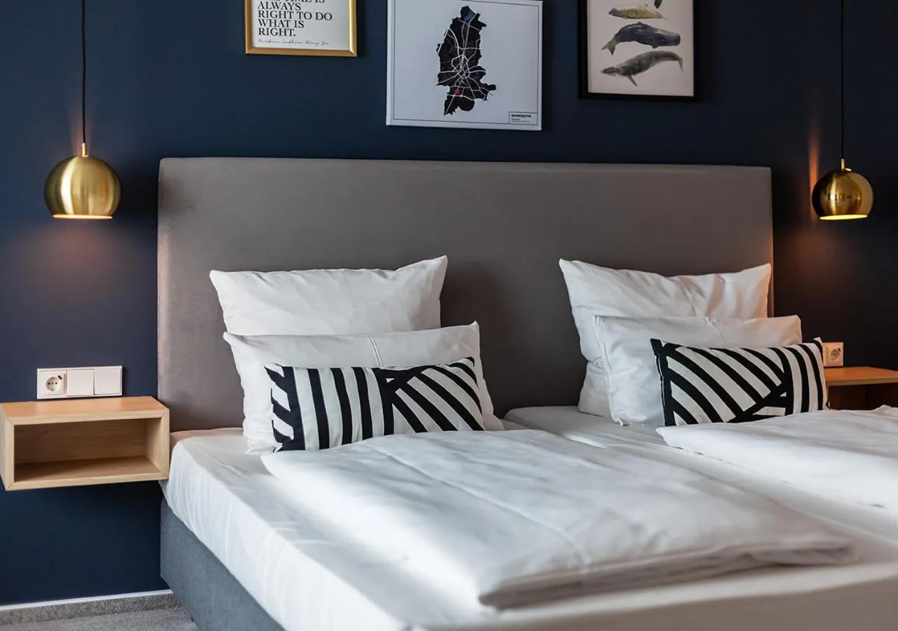 Bed in Hotel Wittorf