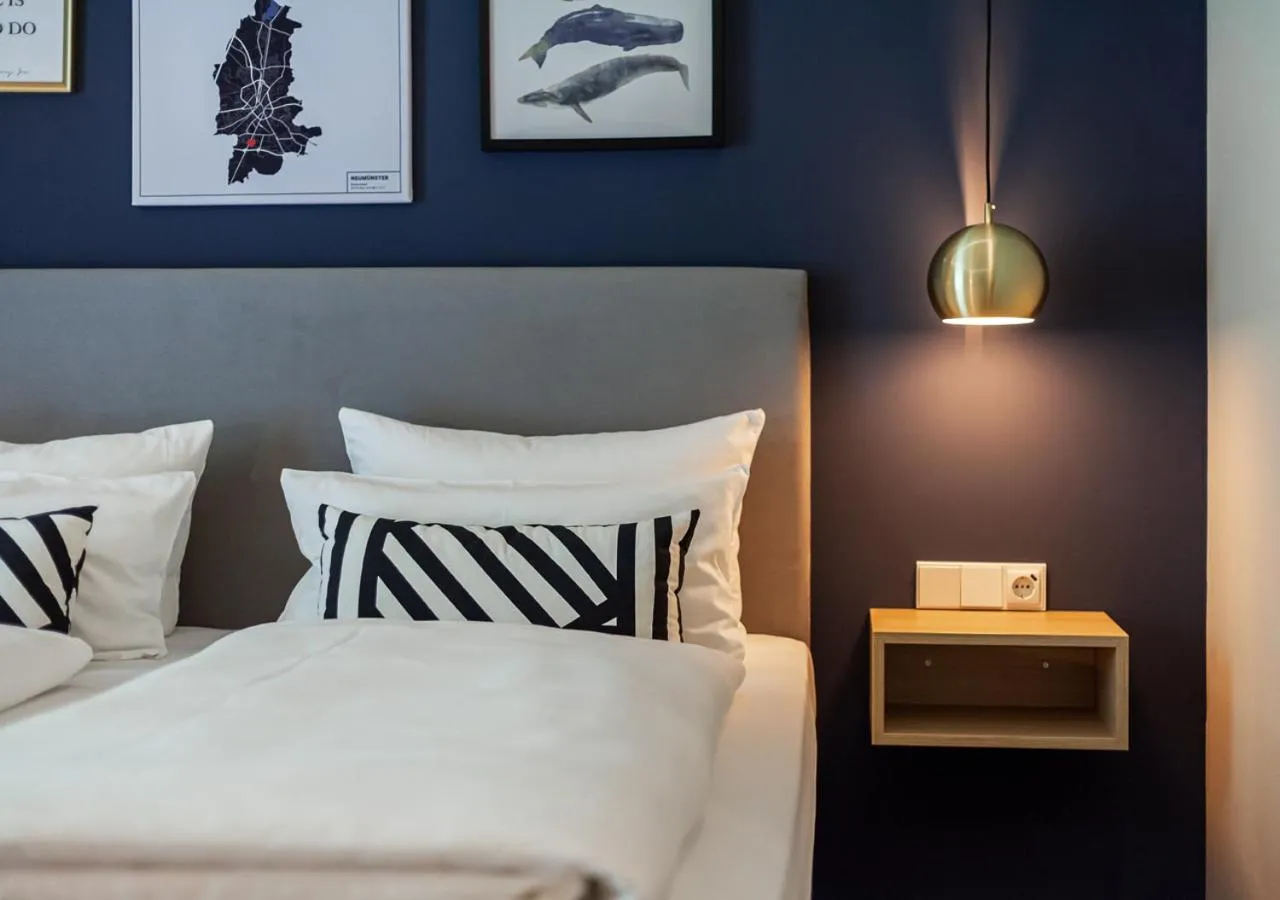 Bed in Hotel Wittorf