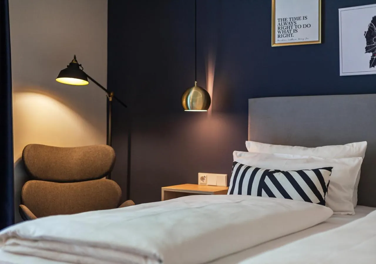 Bed in Hotel Wittorf